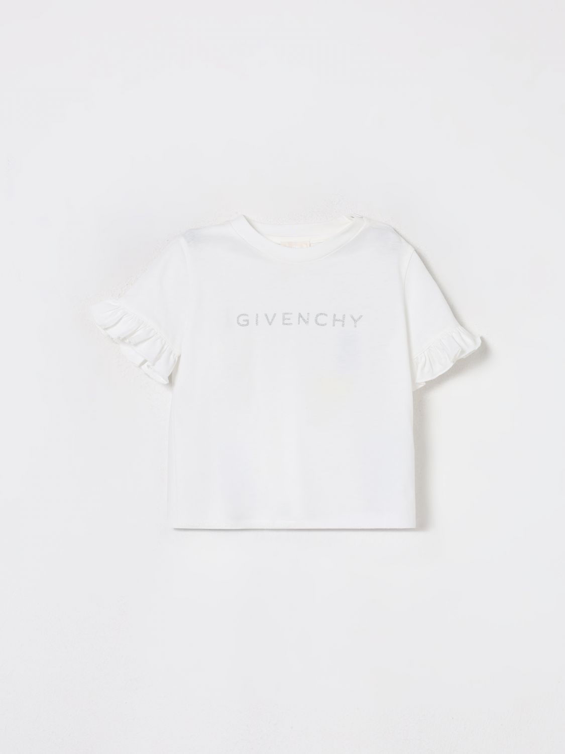 GIVENCHY T-Shirt Kids color White　GIVENCHY Tシャツ キッズカラー ホワイト GIVENCHY