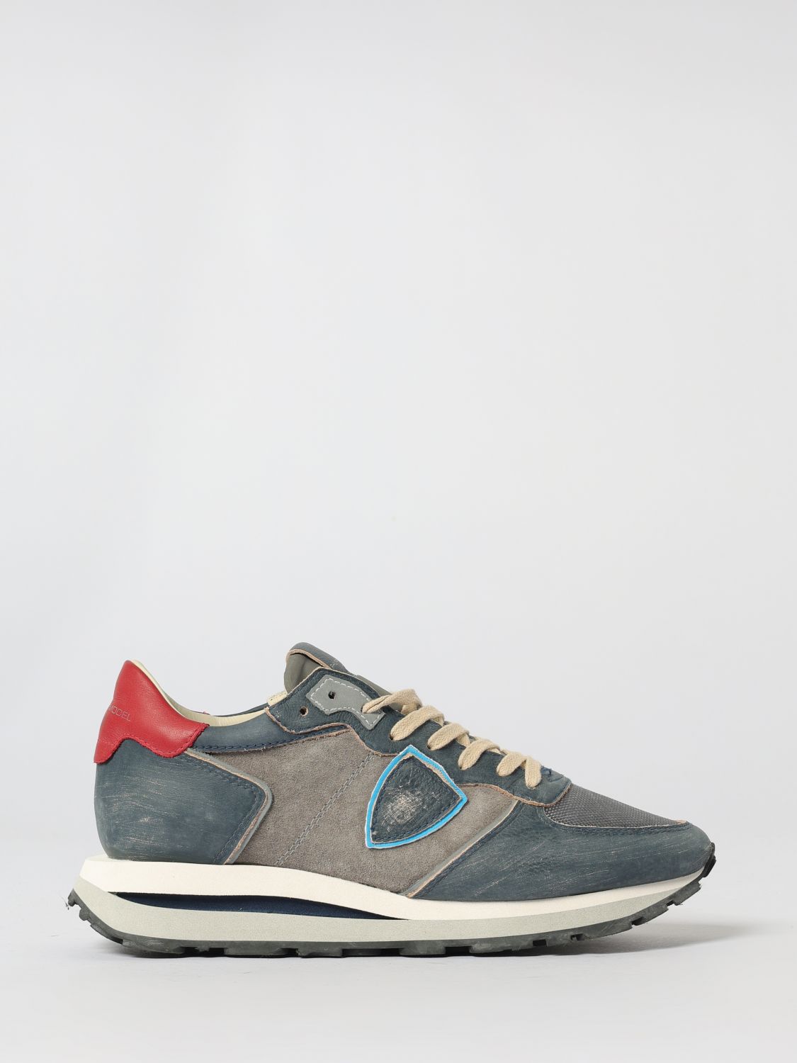 Philippe Model Sneakers  Men Color Blue In Multi