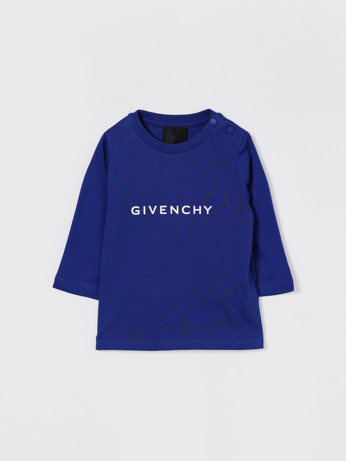 GIVENCHY T-Shirt Kids color Blue　GIVENCHY Tシャツ キッズカラー ブルー GIVENCHY