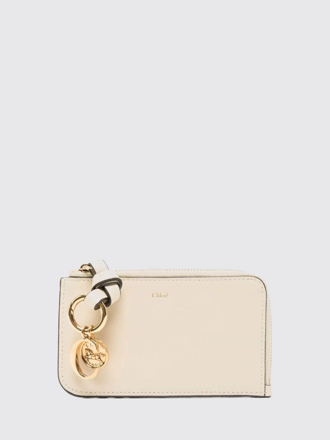 Chloé Wallet  Woman Color Cream In White