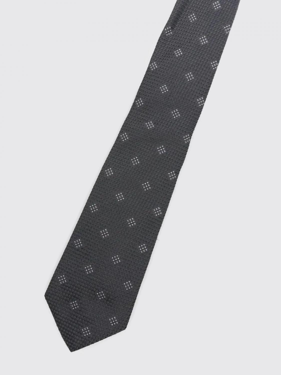 Tie EMPORIO ARMANI Men color Grey