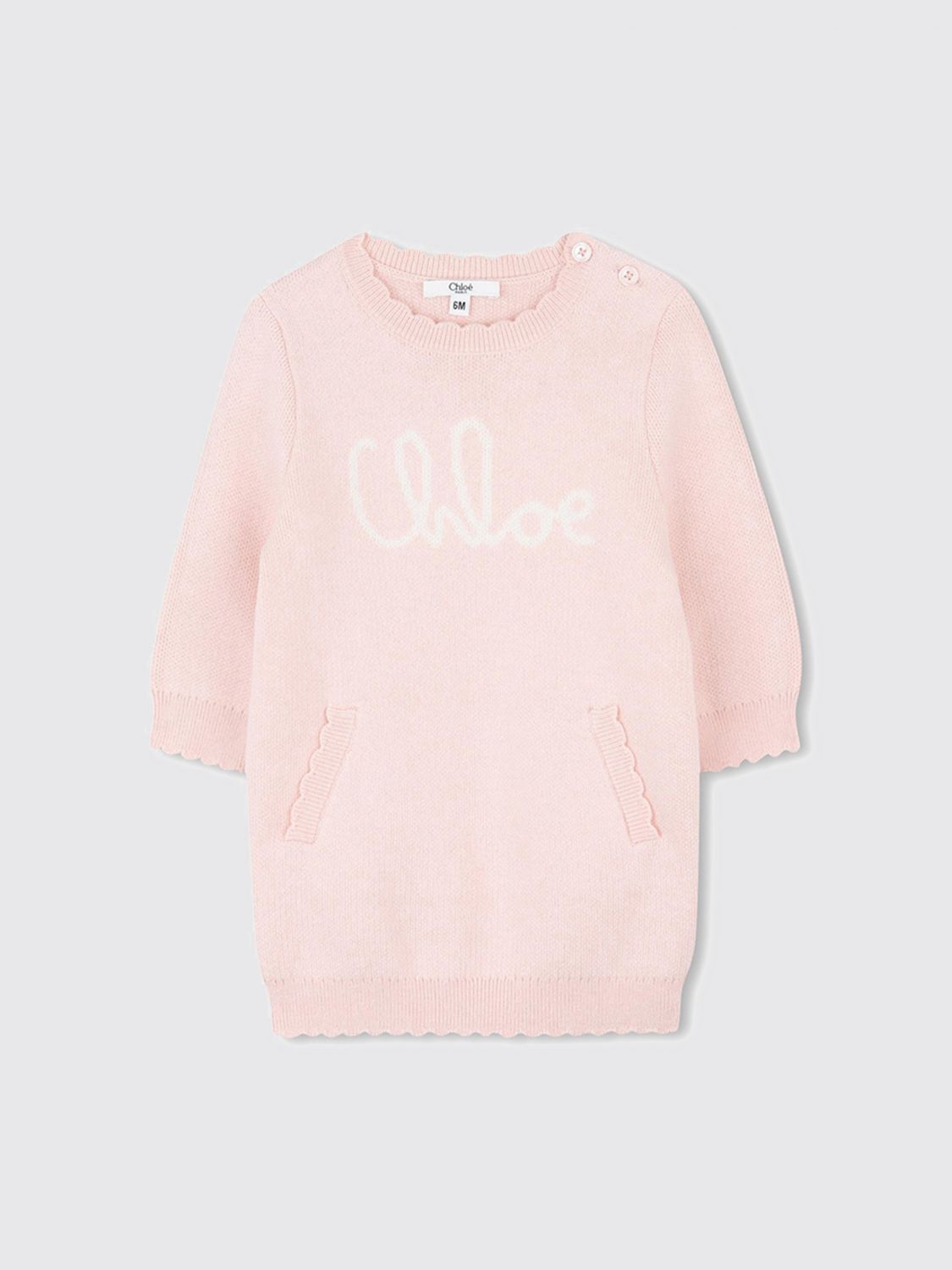 Chloé Romper  Kids Color Pink In Pink