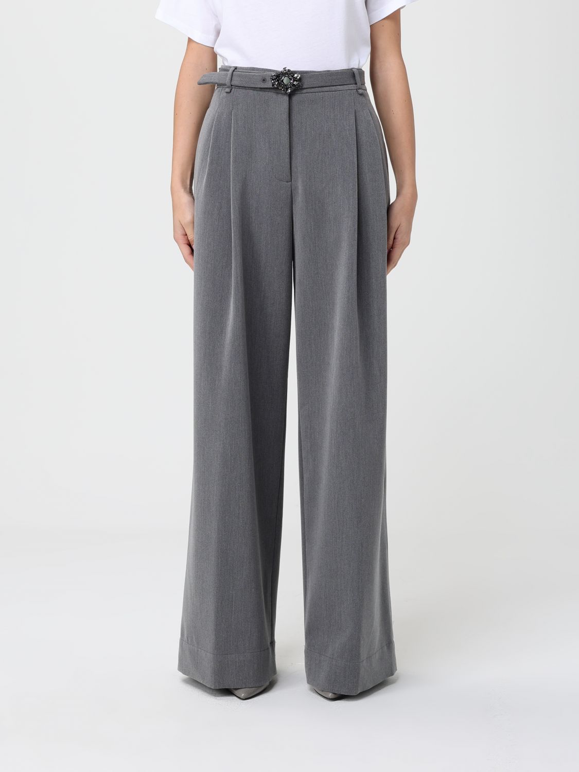 Pantalon LIU JO Femme couleur Gris 48 2