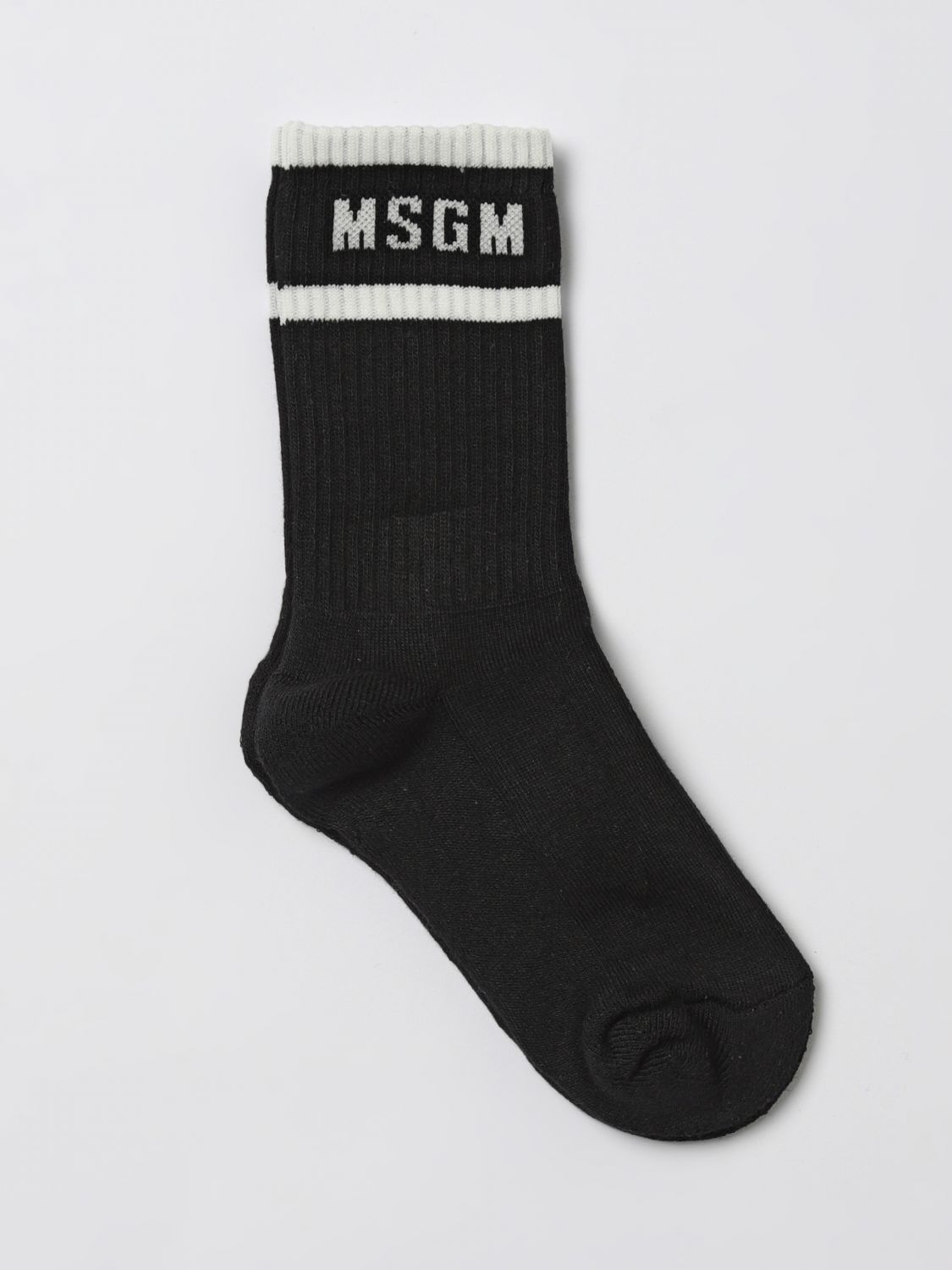 Msgm Socks  Kids Kids Color Black In Black