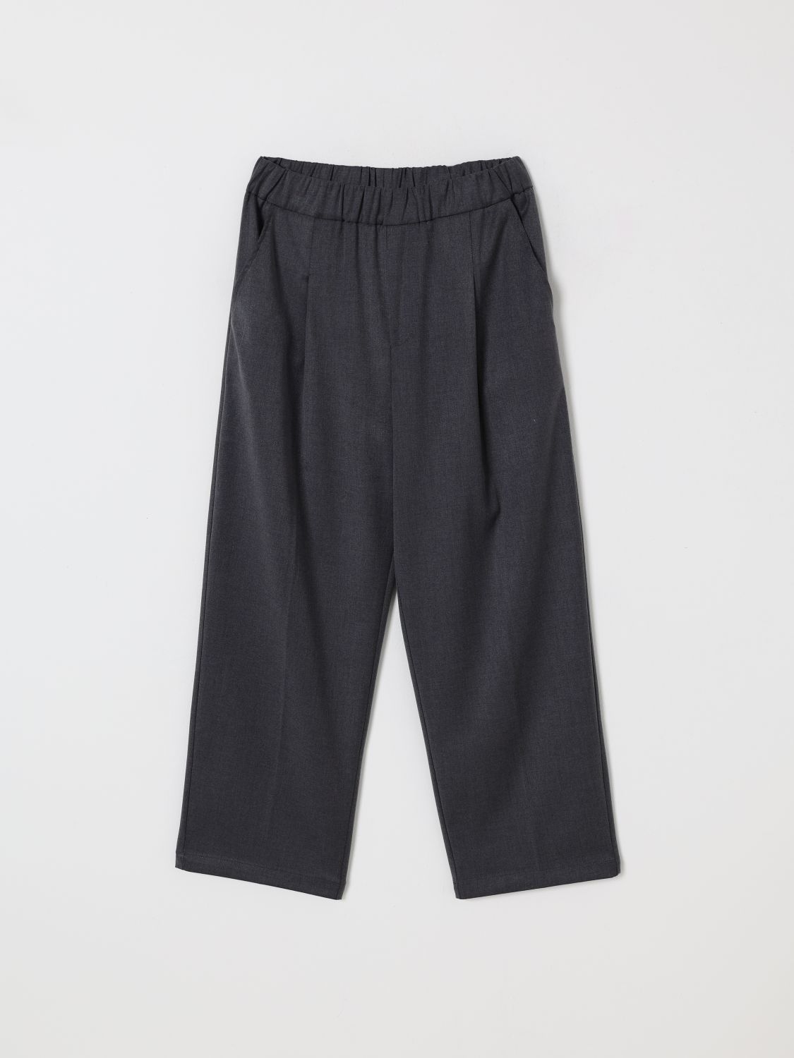 Laneus Pleated Trousers In Gray