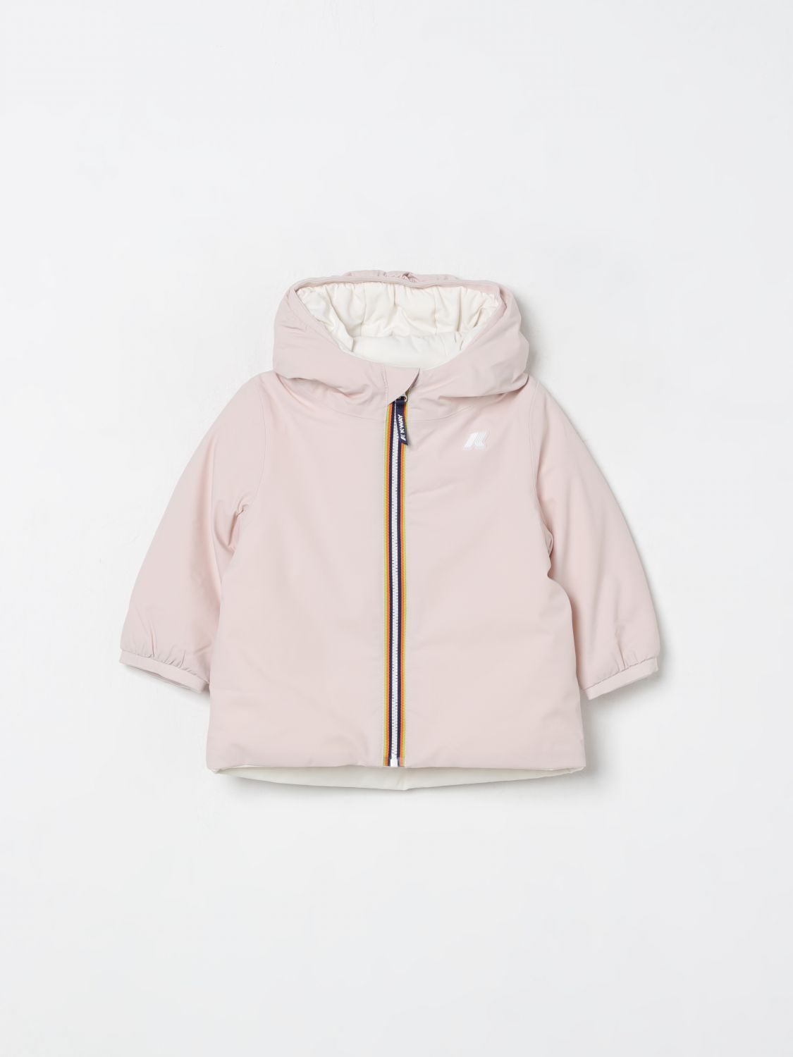 K-way Jacket  Kids Color Pink In Pink
