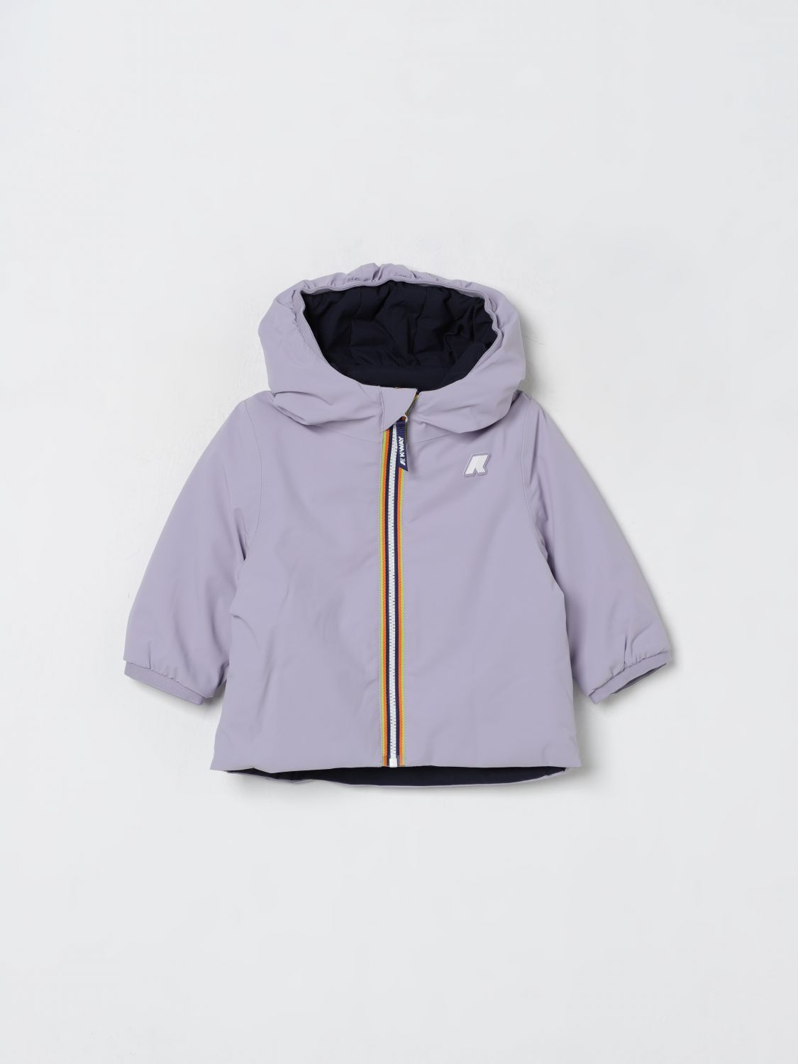 K-way Jacket  Kids Color Lilac In Purple