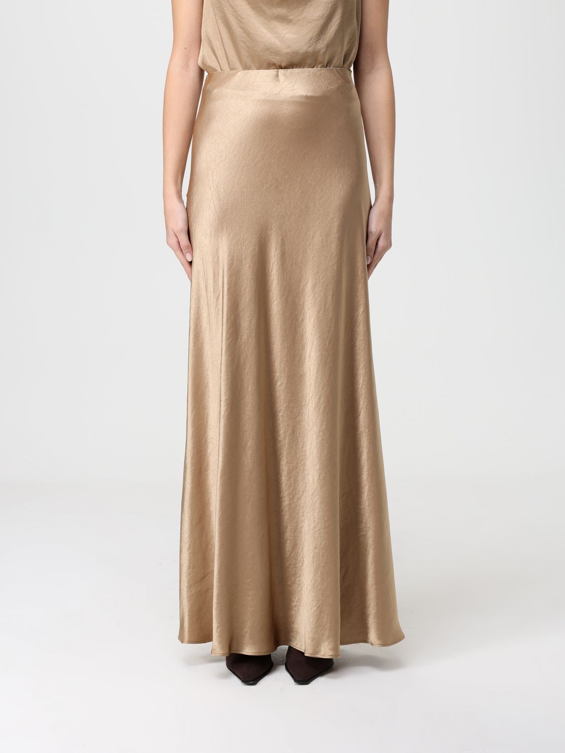 Liviana Conti Skirt  Woman Color Gold In Gold