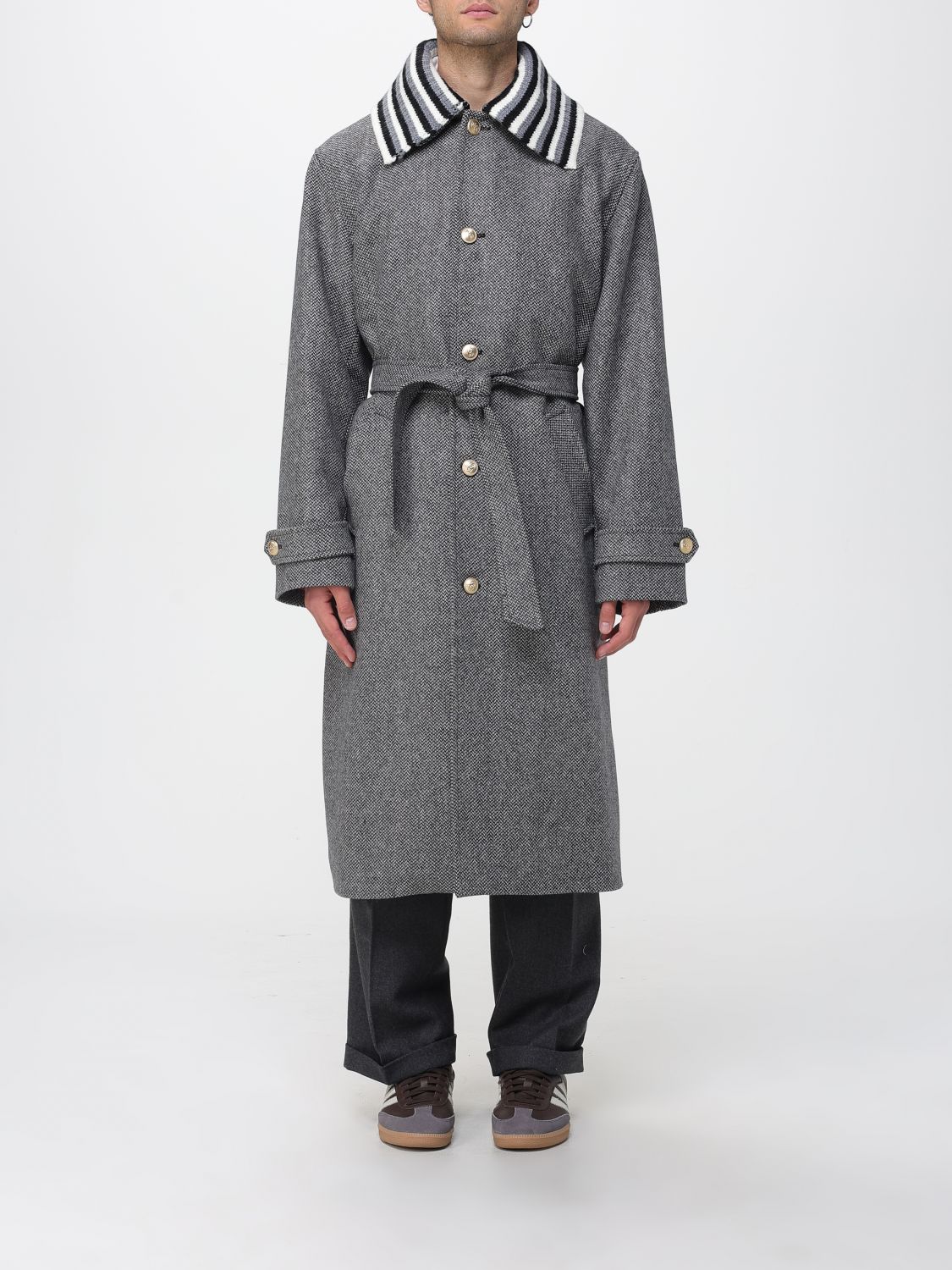 Drôle De Monsieur Coat in Grey