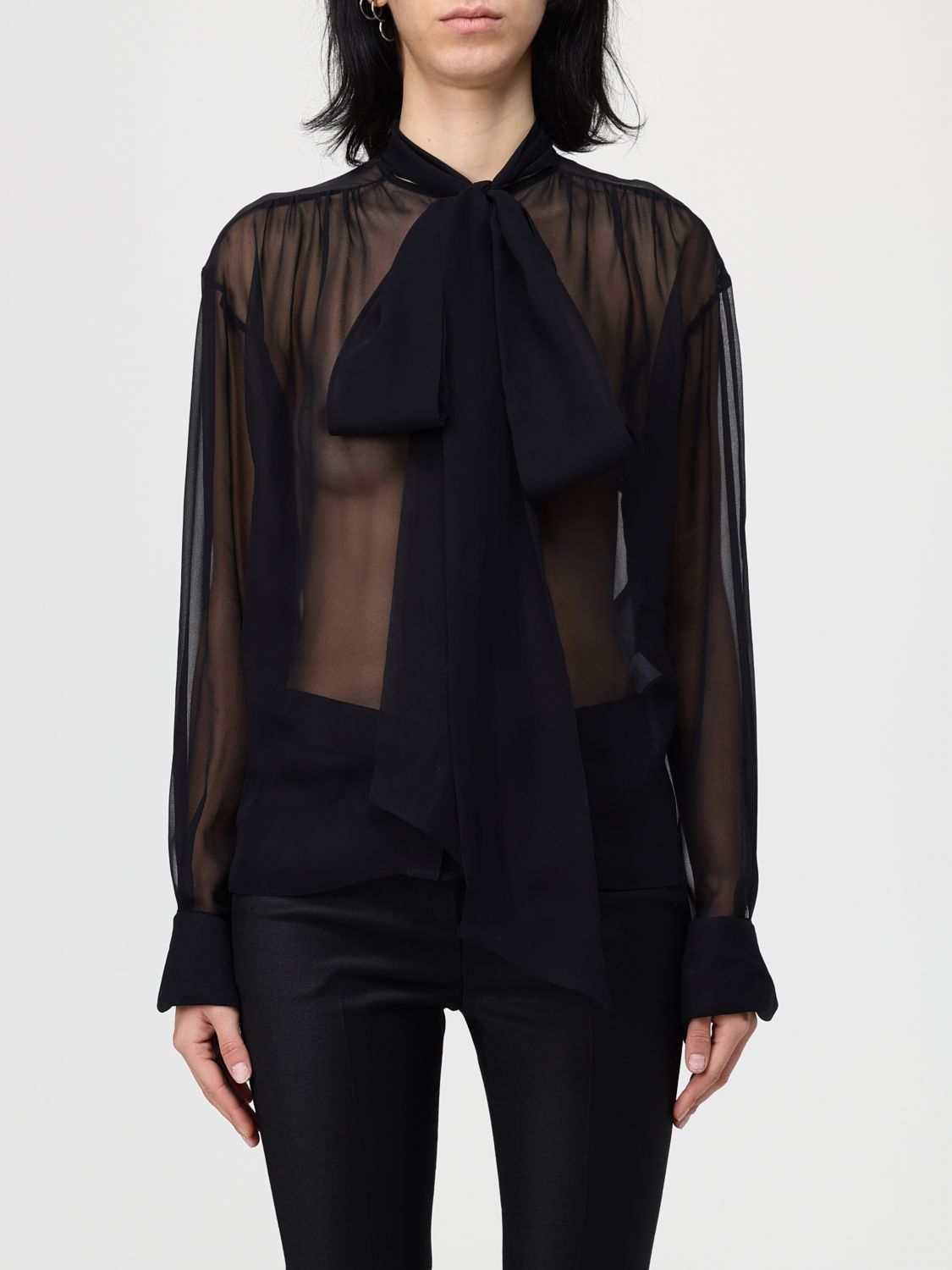 Blumarine Shirt  Woman Color Black In Black