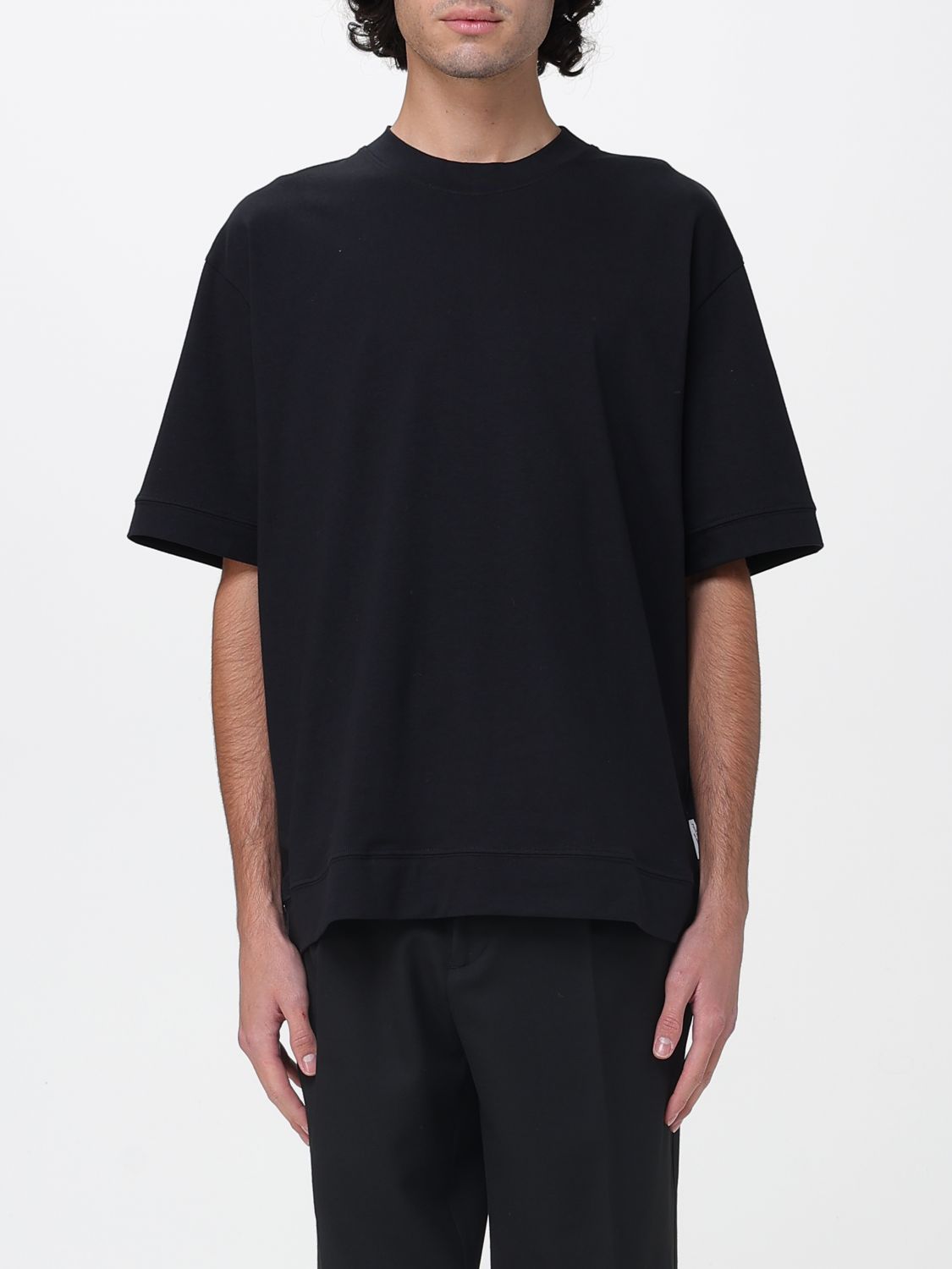 Paolo Pecora T-shirt  Men Color Black In Blue
