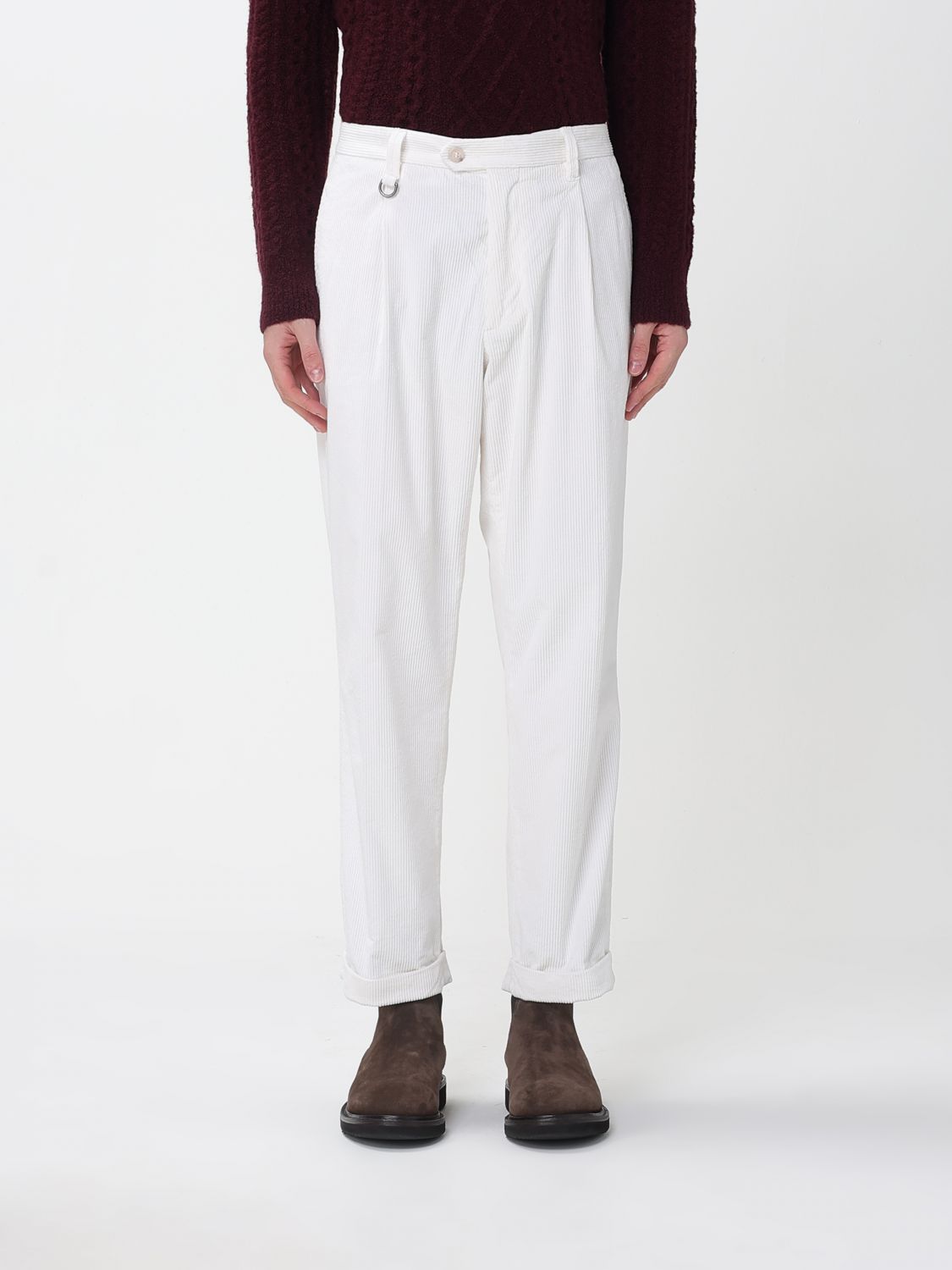 Paolo Pecora Pants  Men Color White In White