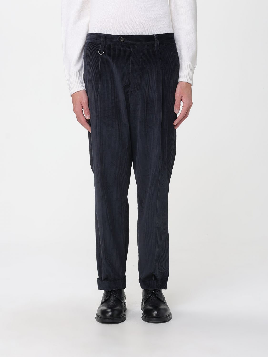 Paolo Pecora Pants  Men Color Blue In Blue