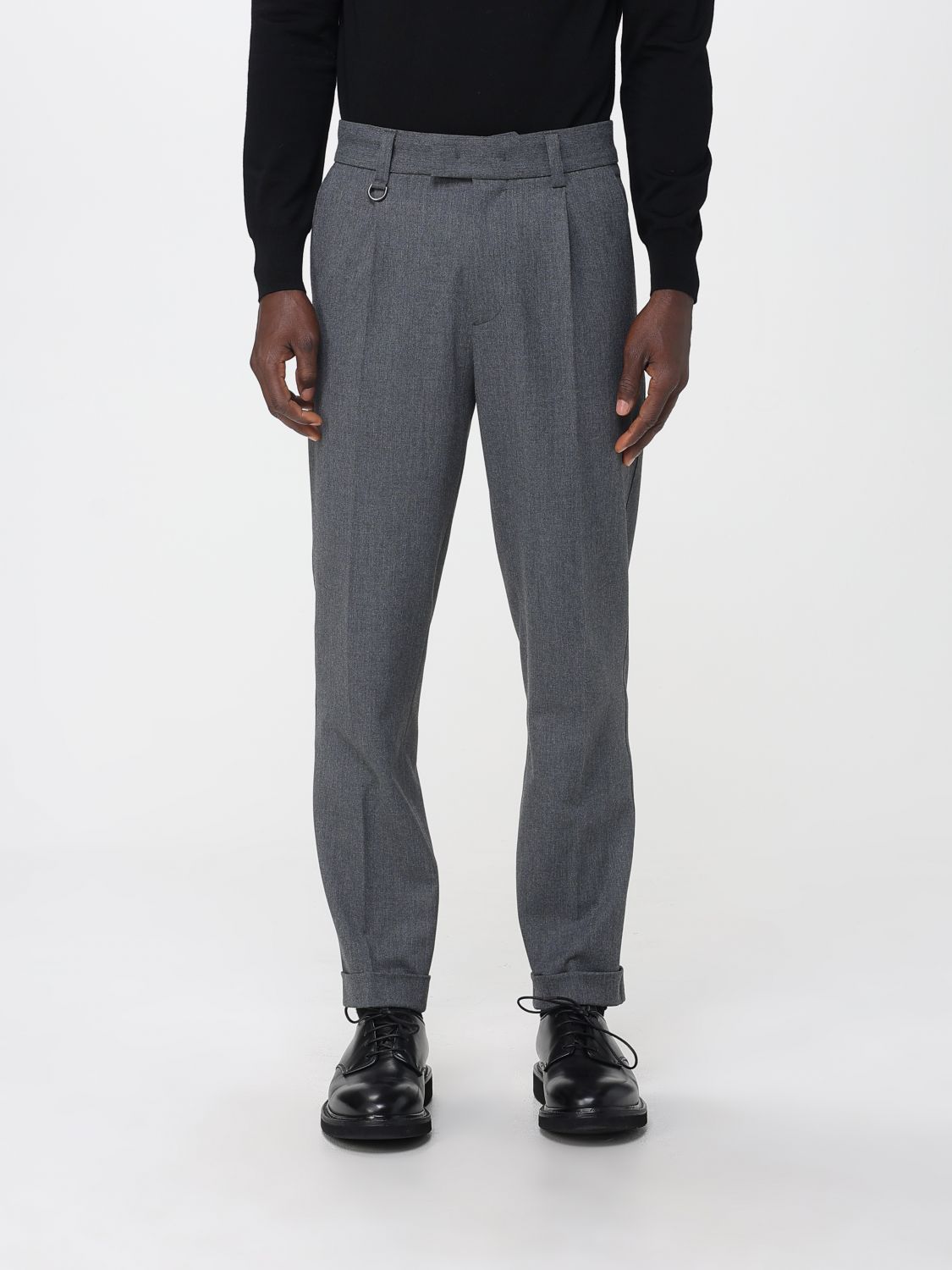 Paolo Pecora Pants  Men Color Grey In Gray