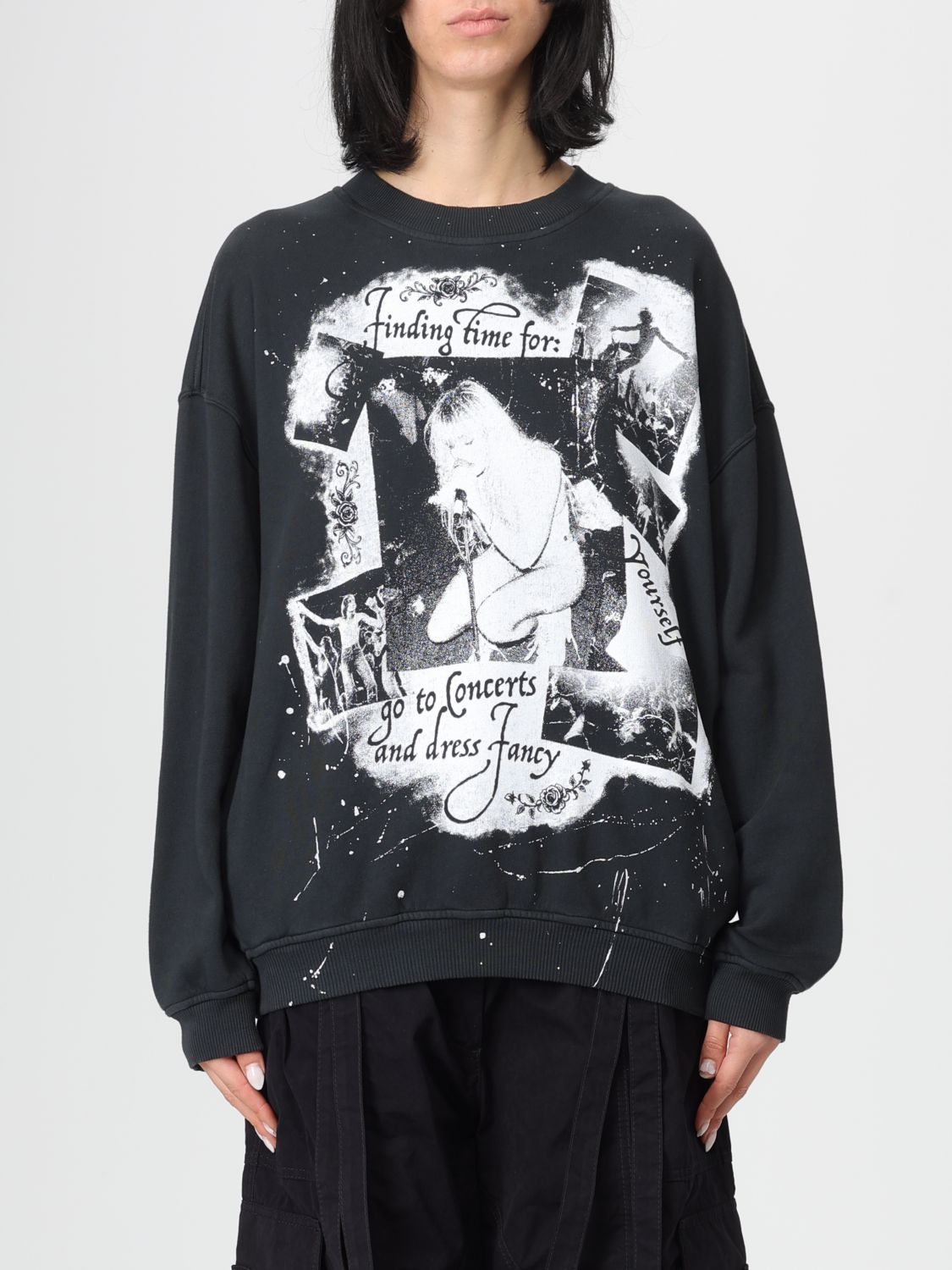 DOLCE & GABBANA Sweatshirt Woman color Black