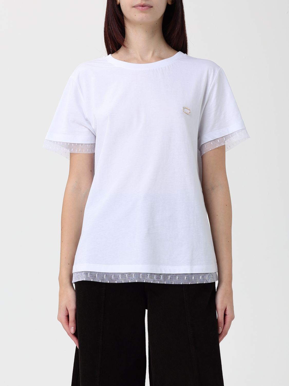 Twinset T-shirt  Woman Color White