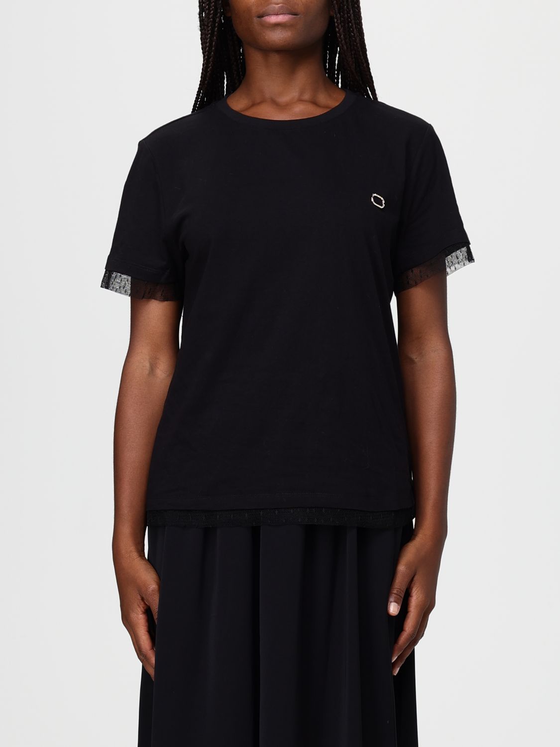 Twinset T-shirt  Woman Color Black