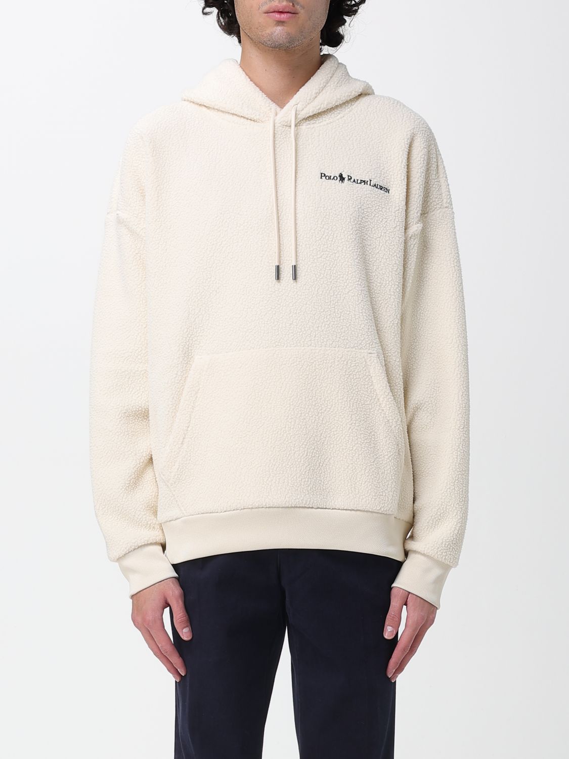 Polo Ralph Lauren Sweatshirt  Men Color White In White