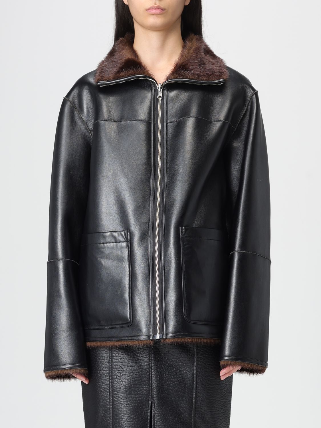 Stand Studio Jacket in Brown