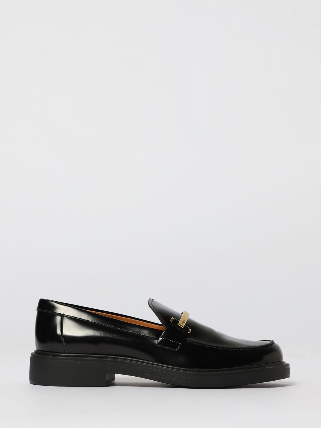 Tod's Loafer Woman Color Black In Black