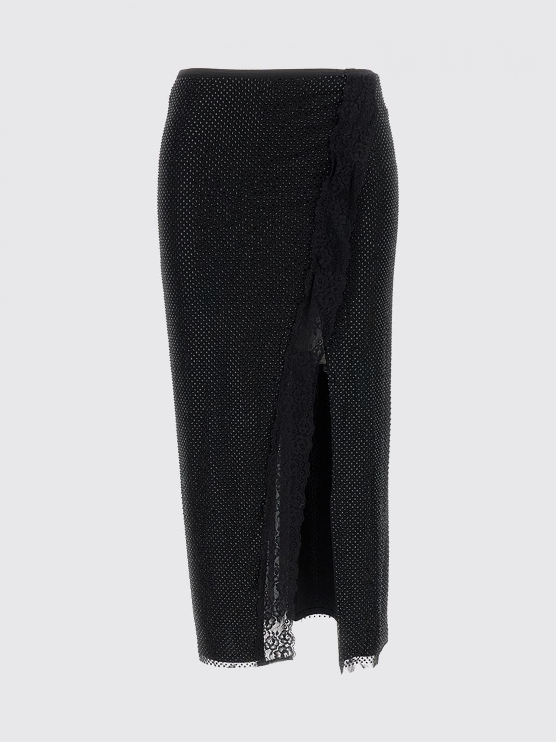 Self-portrait Dress Woman Color Black In Black