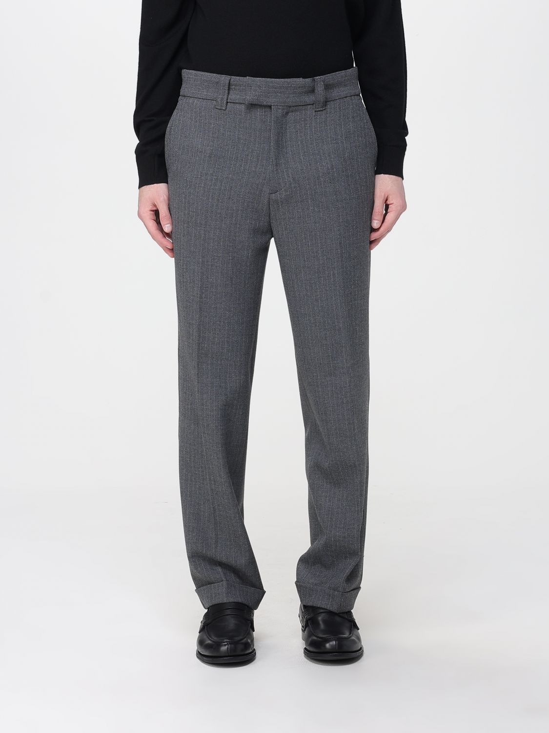 Paolo Pecora Pants  Men Color Grey In Gray