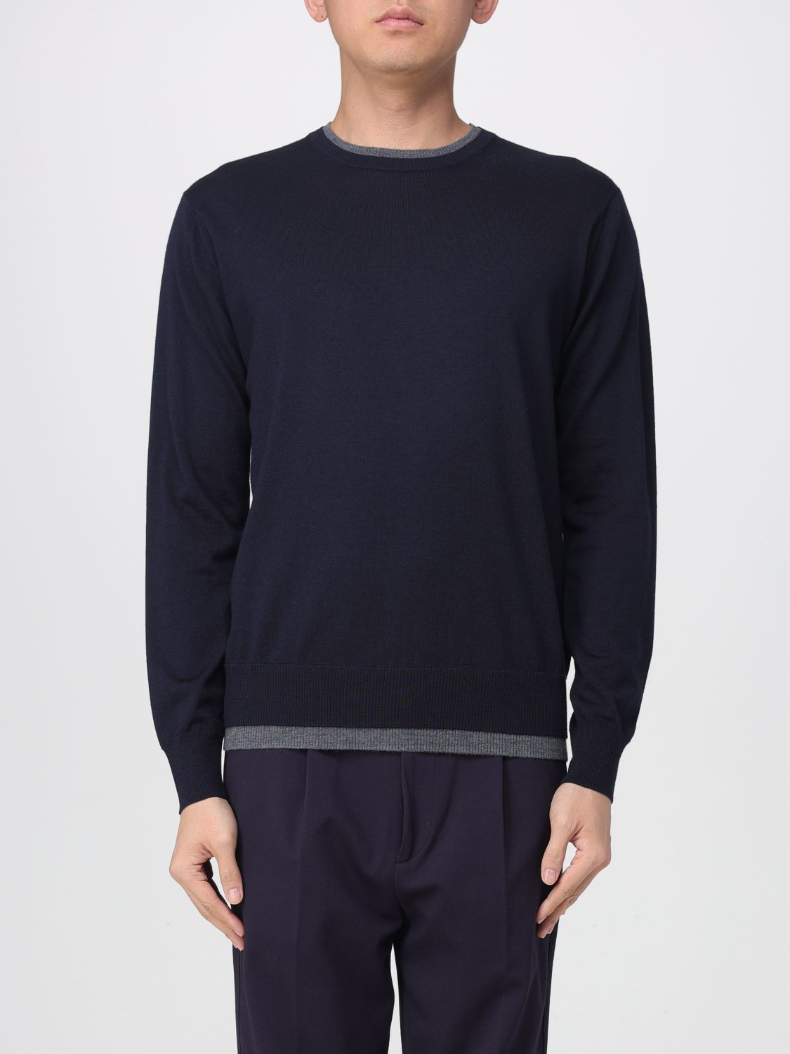 Paolo Pecora Sweater Men Color Blue