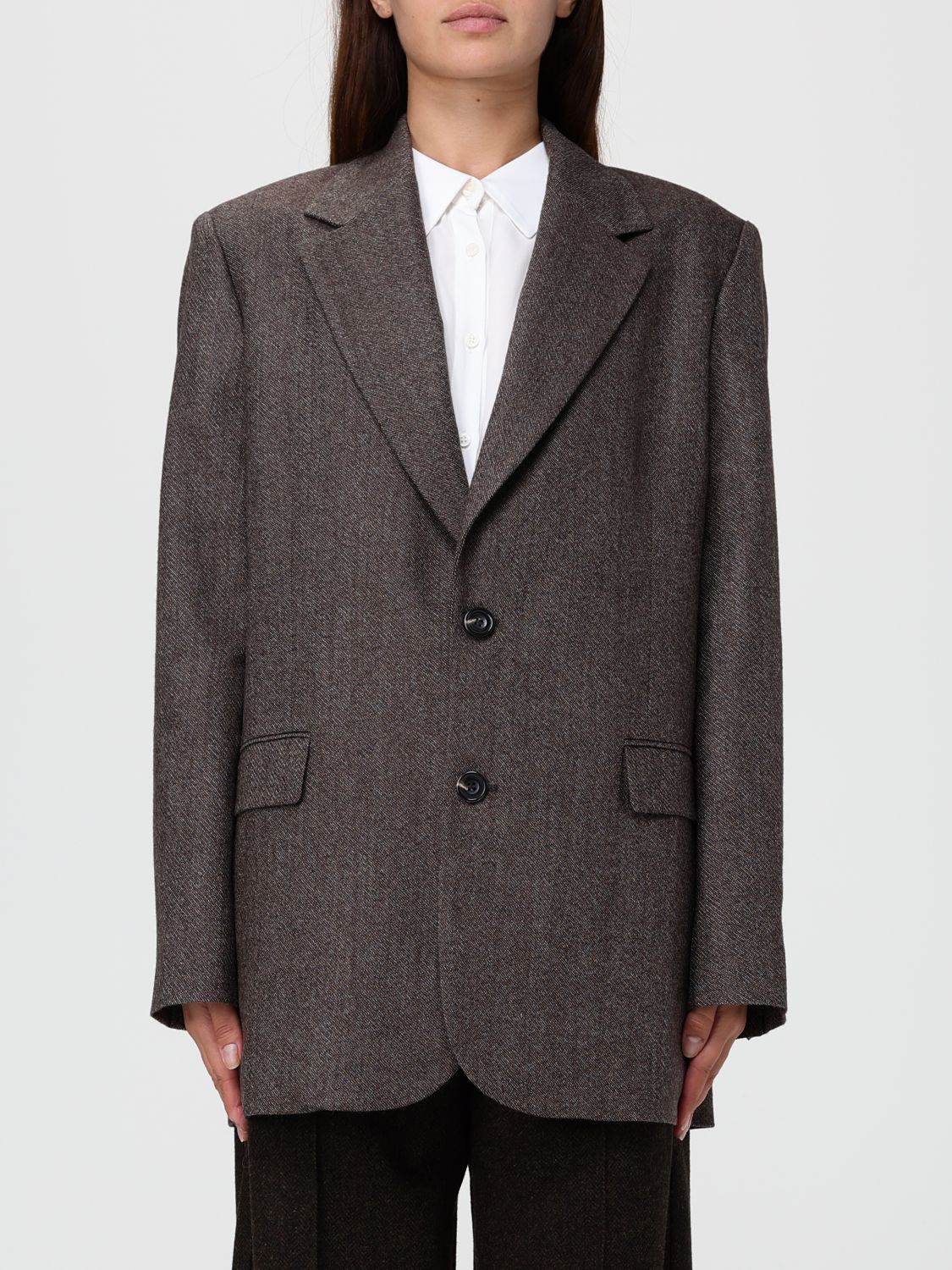 Soeur Blazer Woman Color Brown In Brown