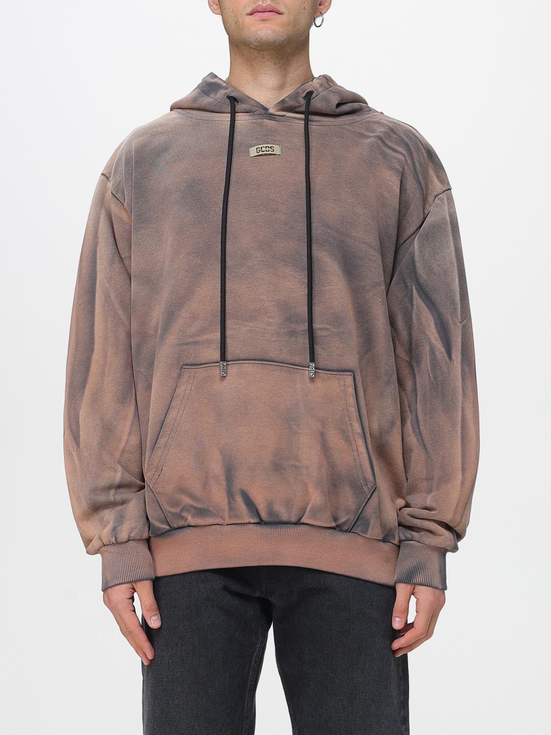 Gcds Sweatshirt  Men Color Grey In Orange