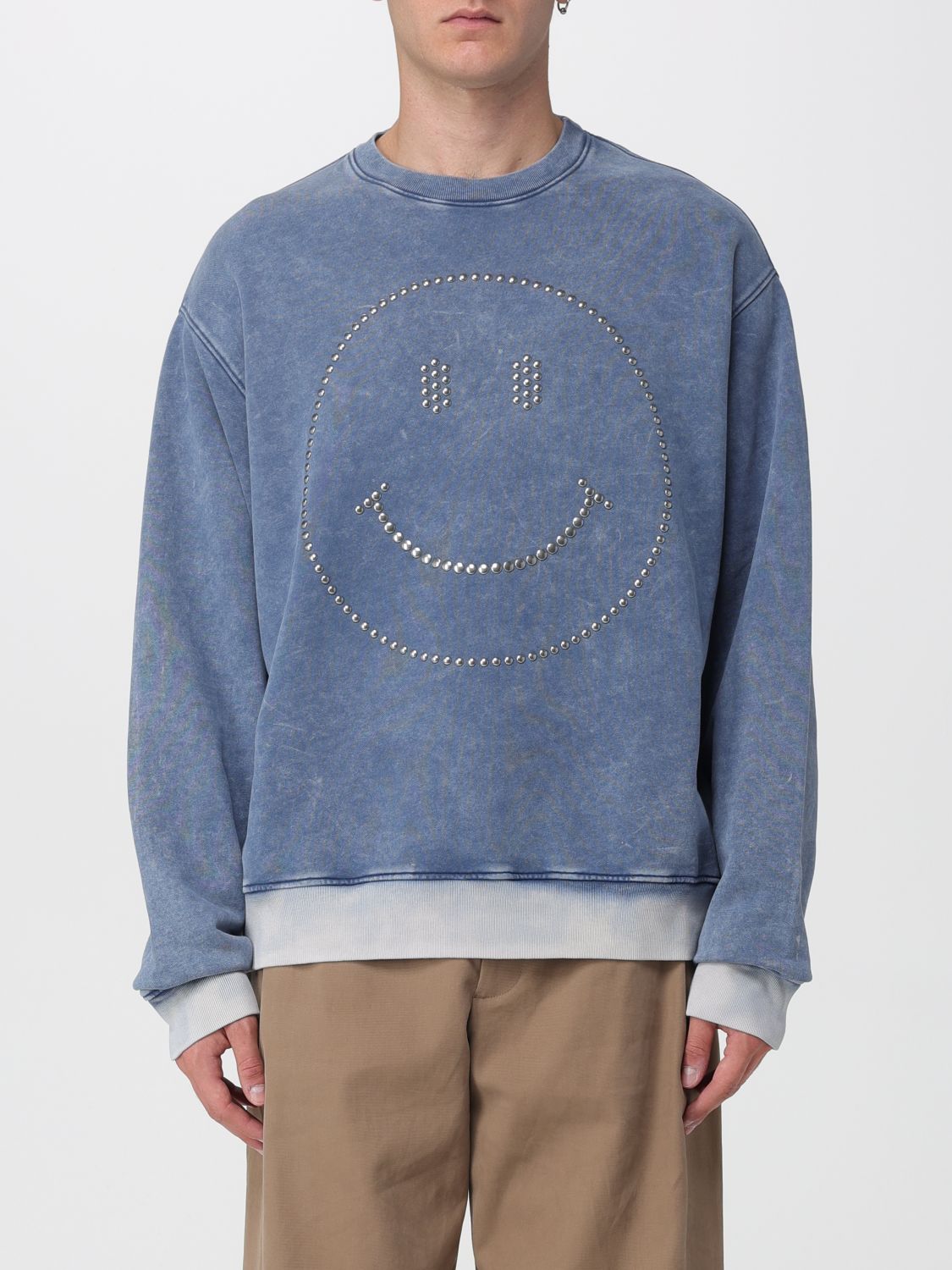 MOSCHINO COUTURE Sweatshirt Herren Farbe Blau