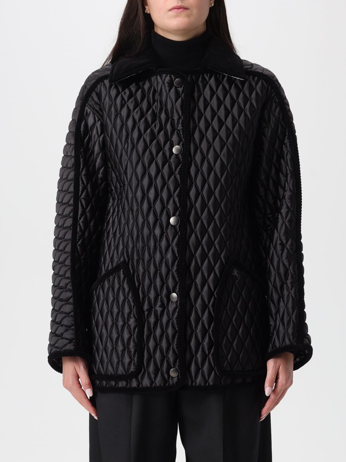 Burberry Women Floriston Jacket In Black