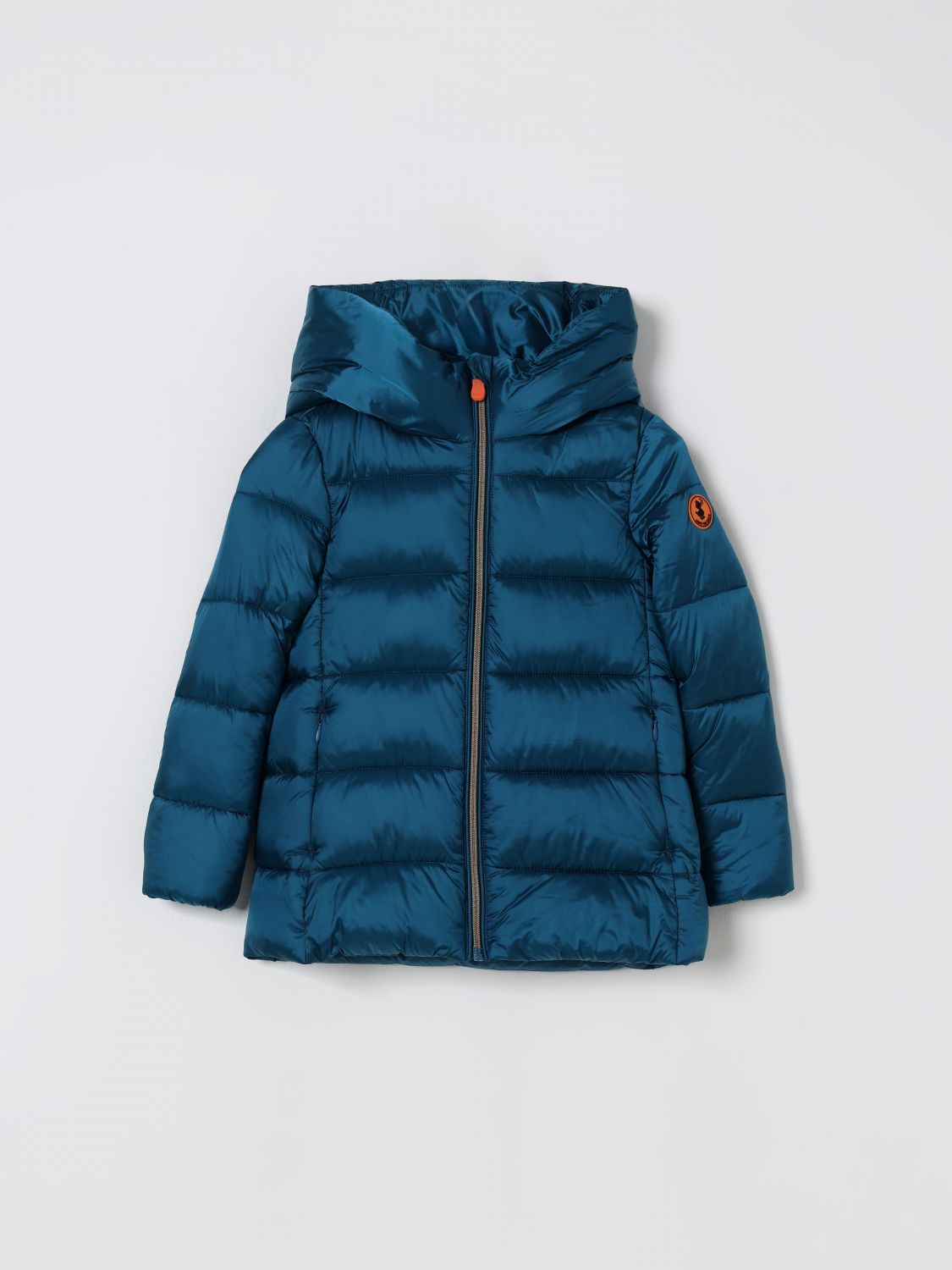 Save The Duck Coat  Kids Color Green In Blue