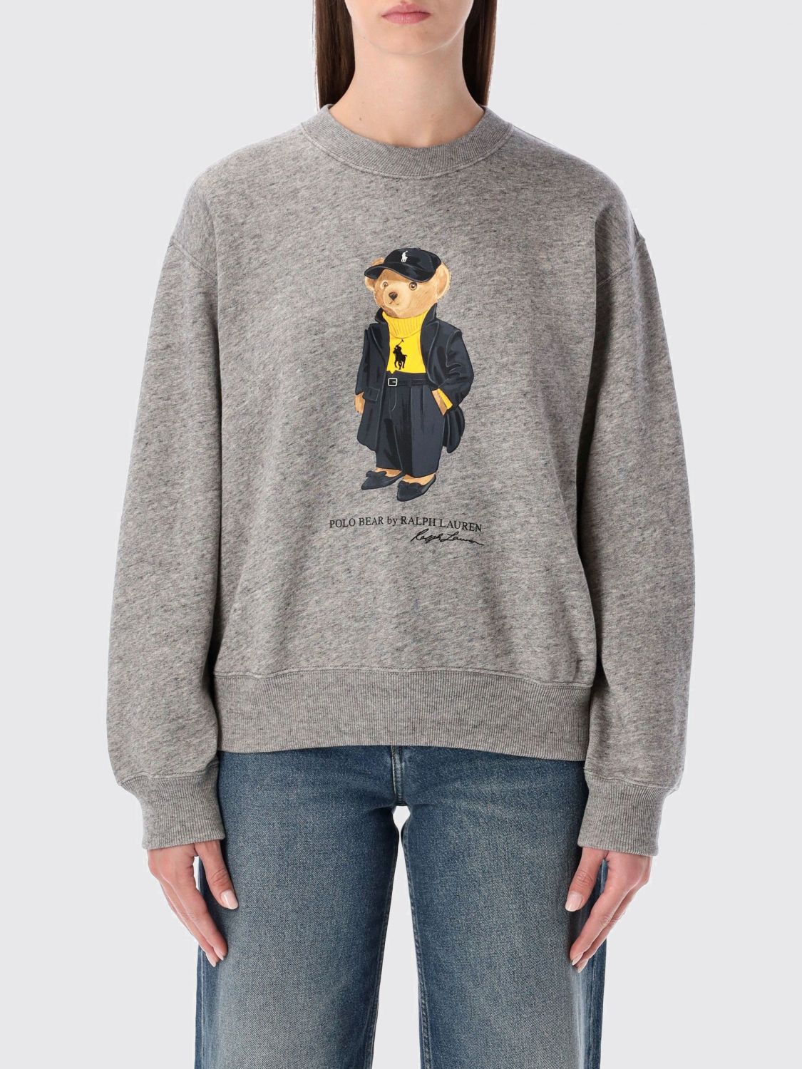 Polo Ralph Lauren Sweatshirt Men Color Grey In Gray