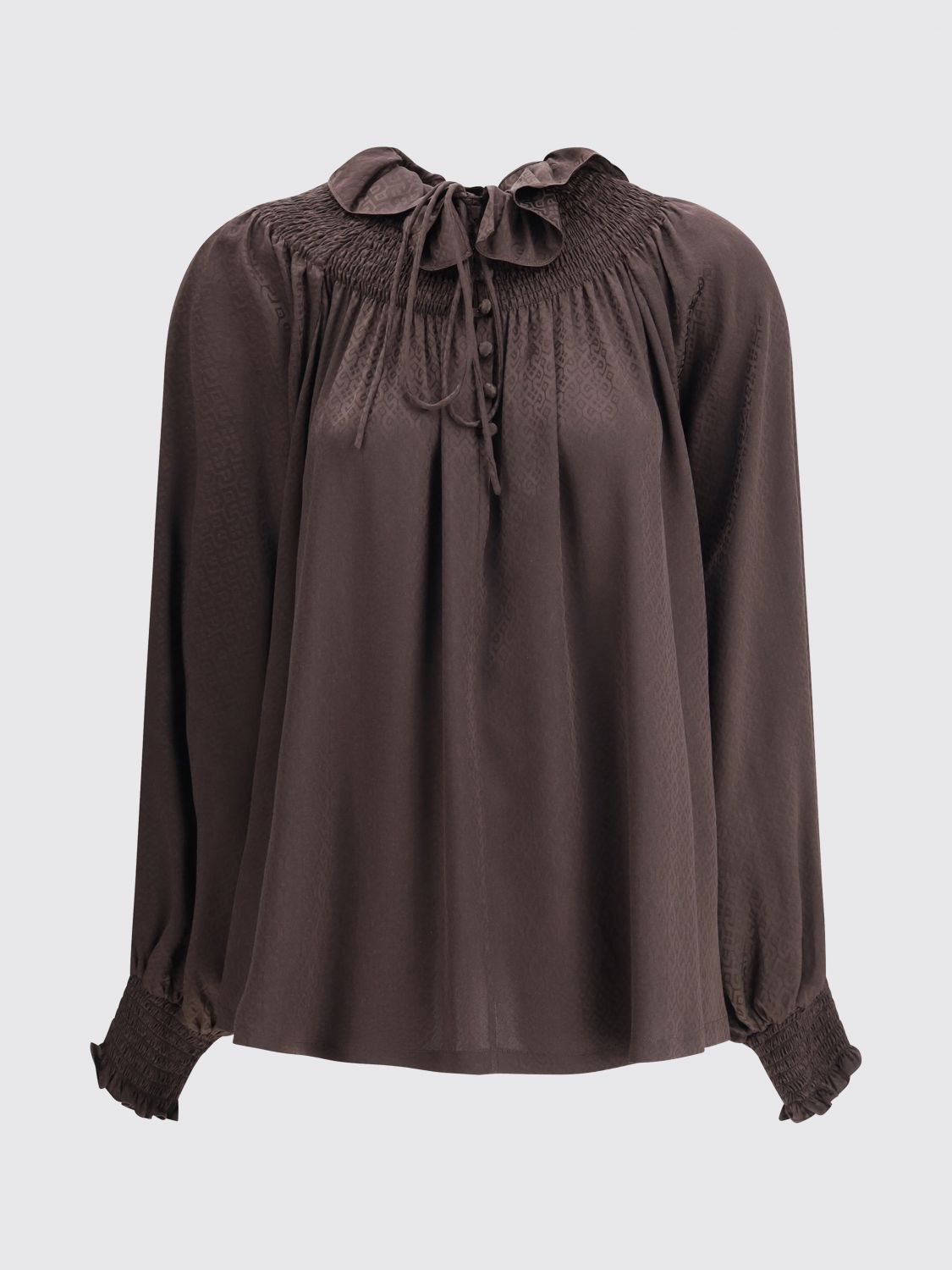 Burberry Shirt Woman Color Brown In Brown