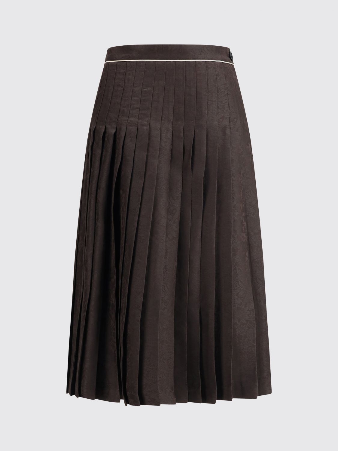 Burberry Skirt  Woman Color Brown In Brown