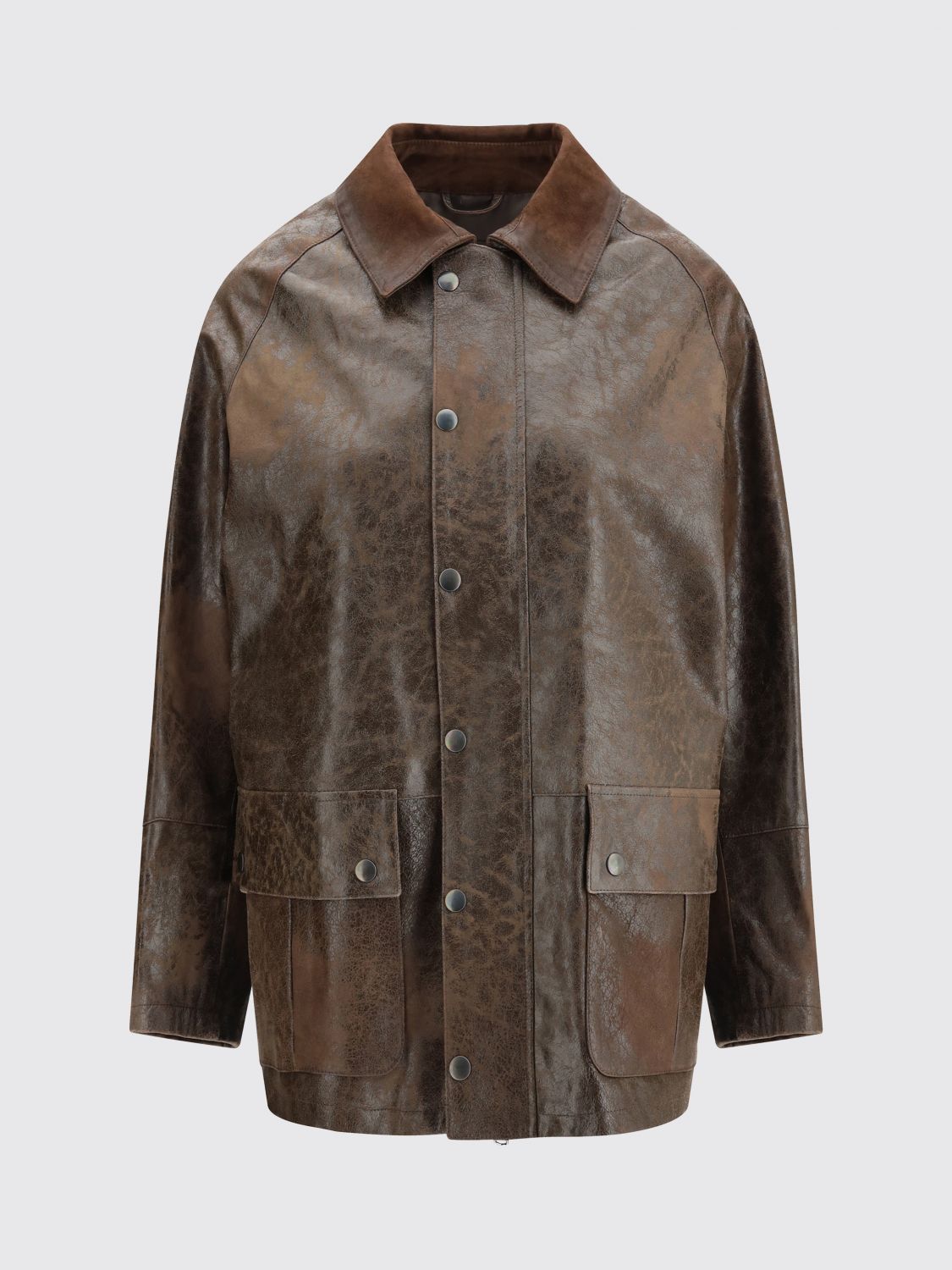 Valstar Leather Jacket In Brown