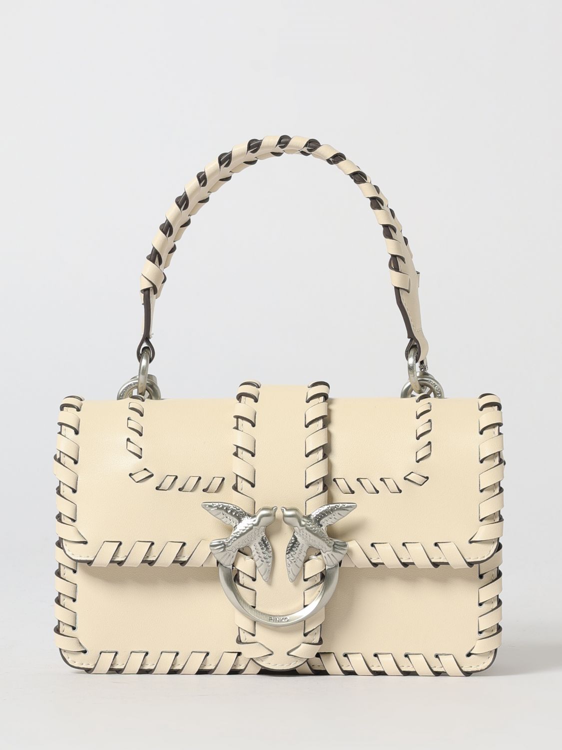 Pinko Crossbody Bag Woman Color White In White