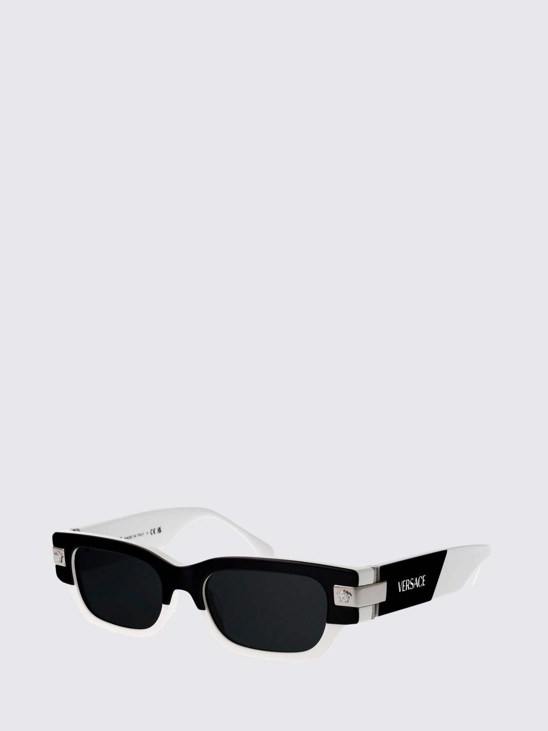 VERSACE Sunglasses Men color Black