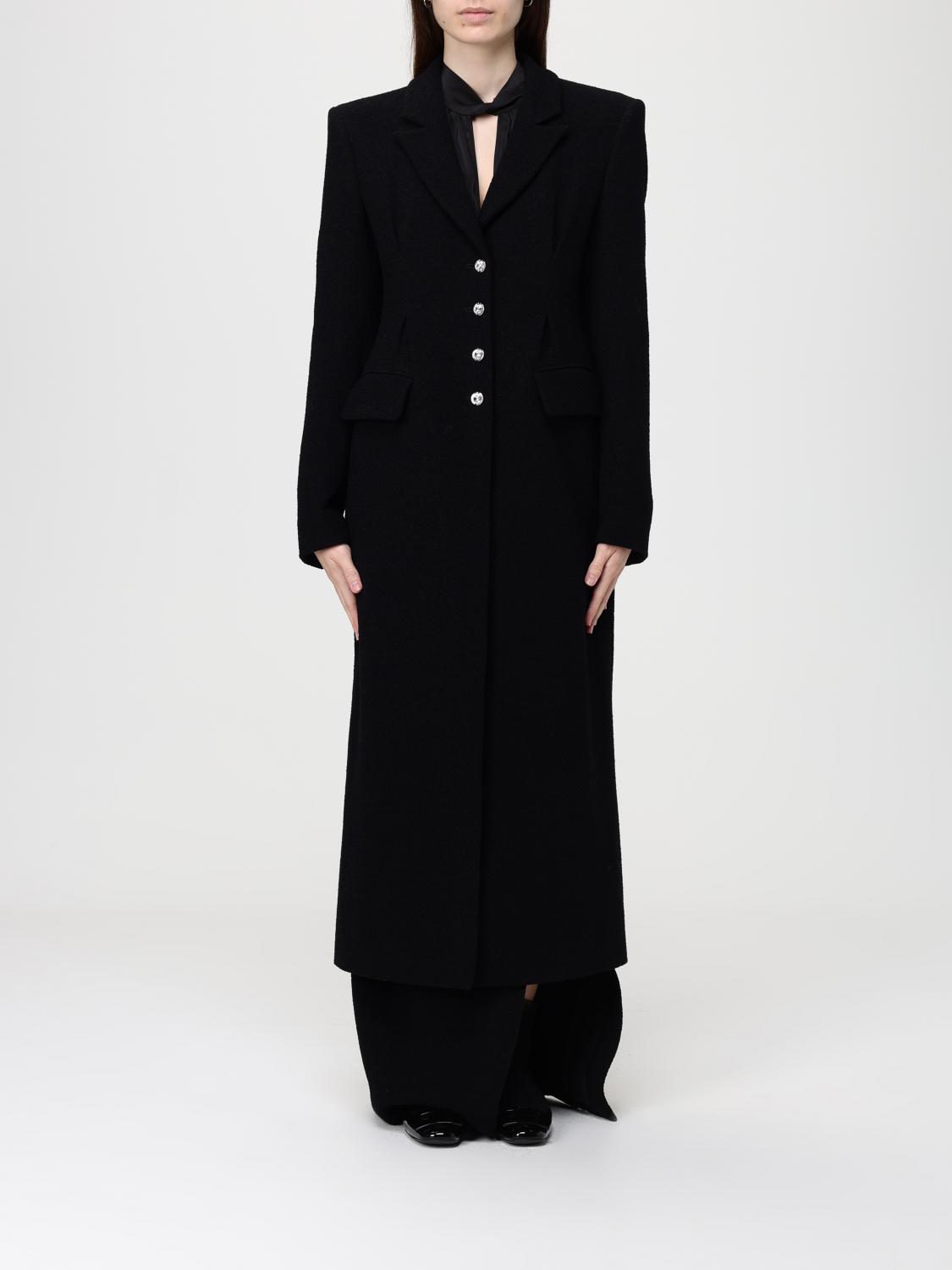 Cappotto di lana lungo Alessandra Rich