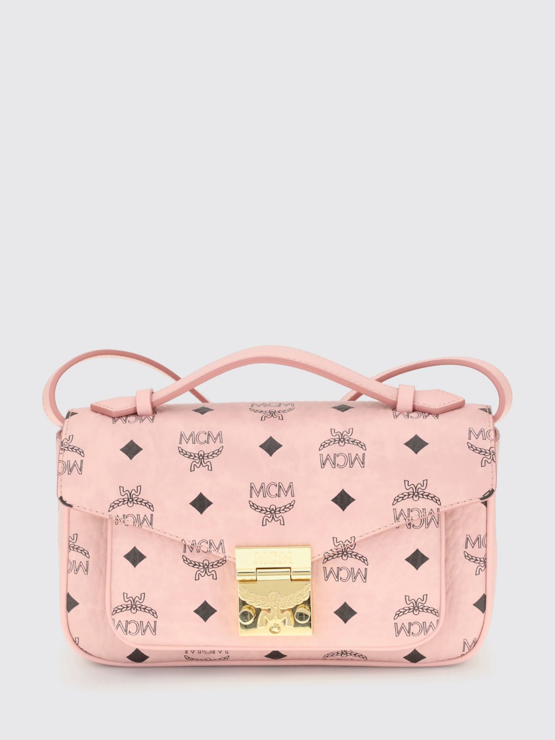Mcm Handbag  Woman Color Pink In Pink