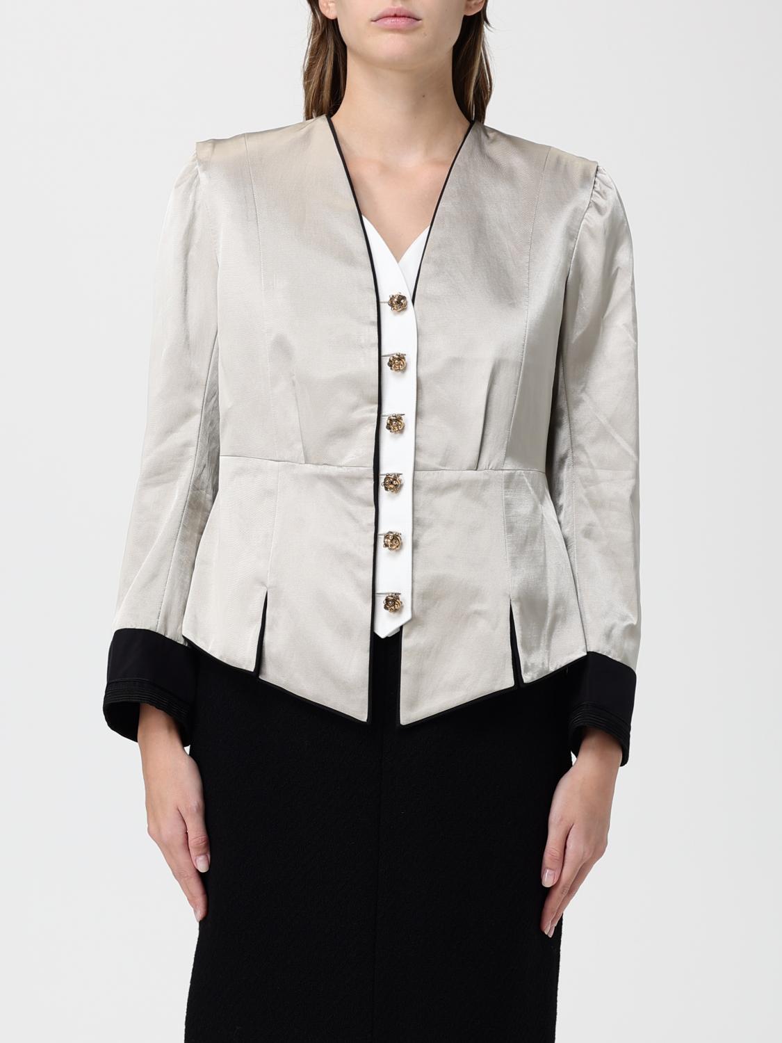 Blazer CHLOÉ Woman color Mastic