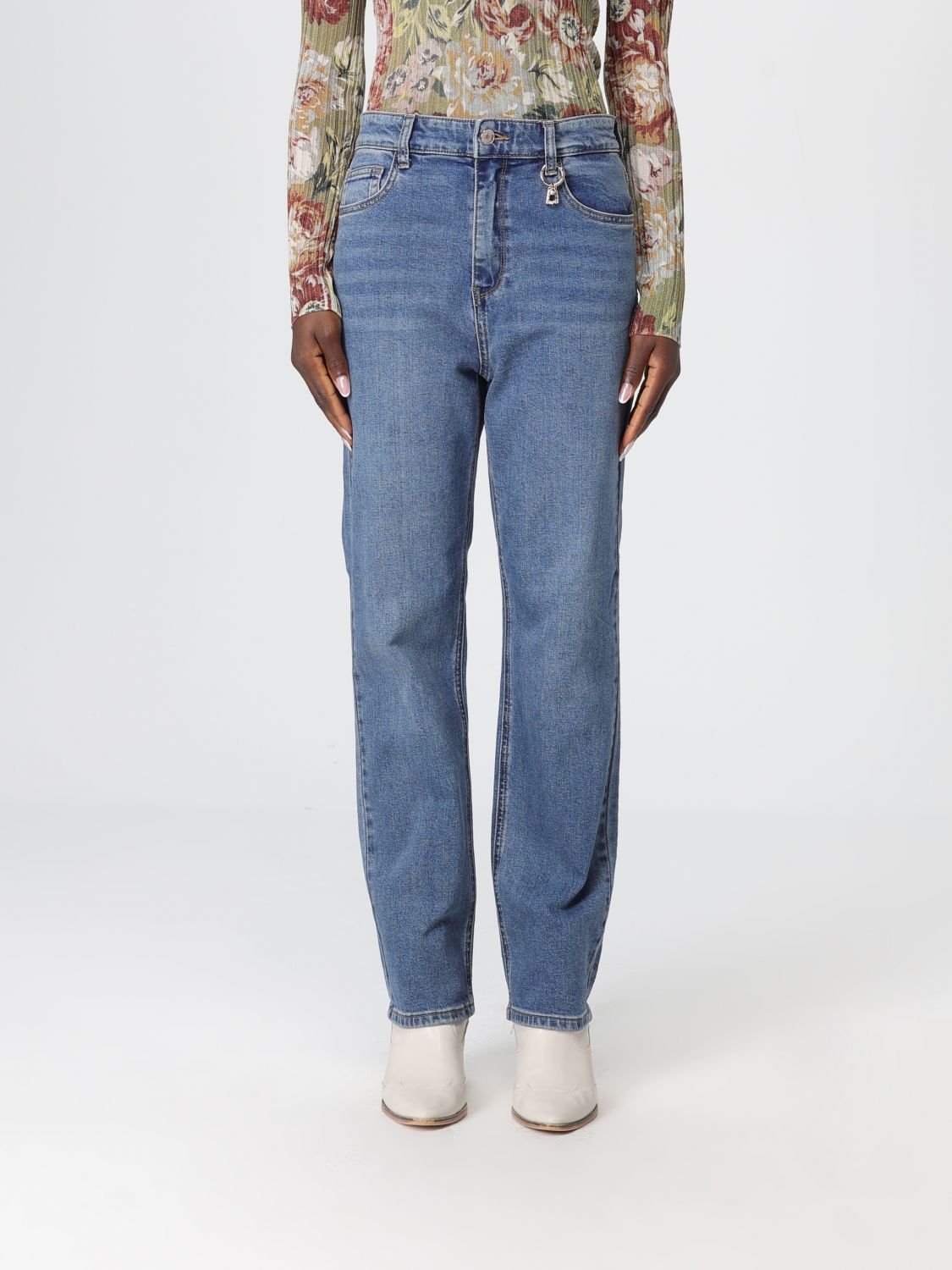 Liu •jo Jeans Liu Jo Woman Color Denim In Blue