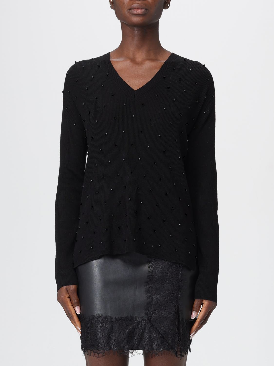 Liu •jo Sweater Liu Jo Woman Color Black In Black