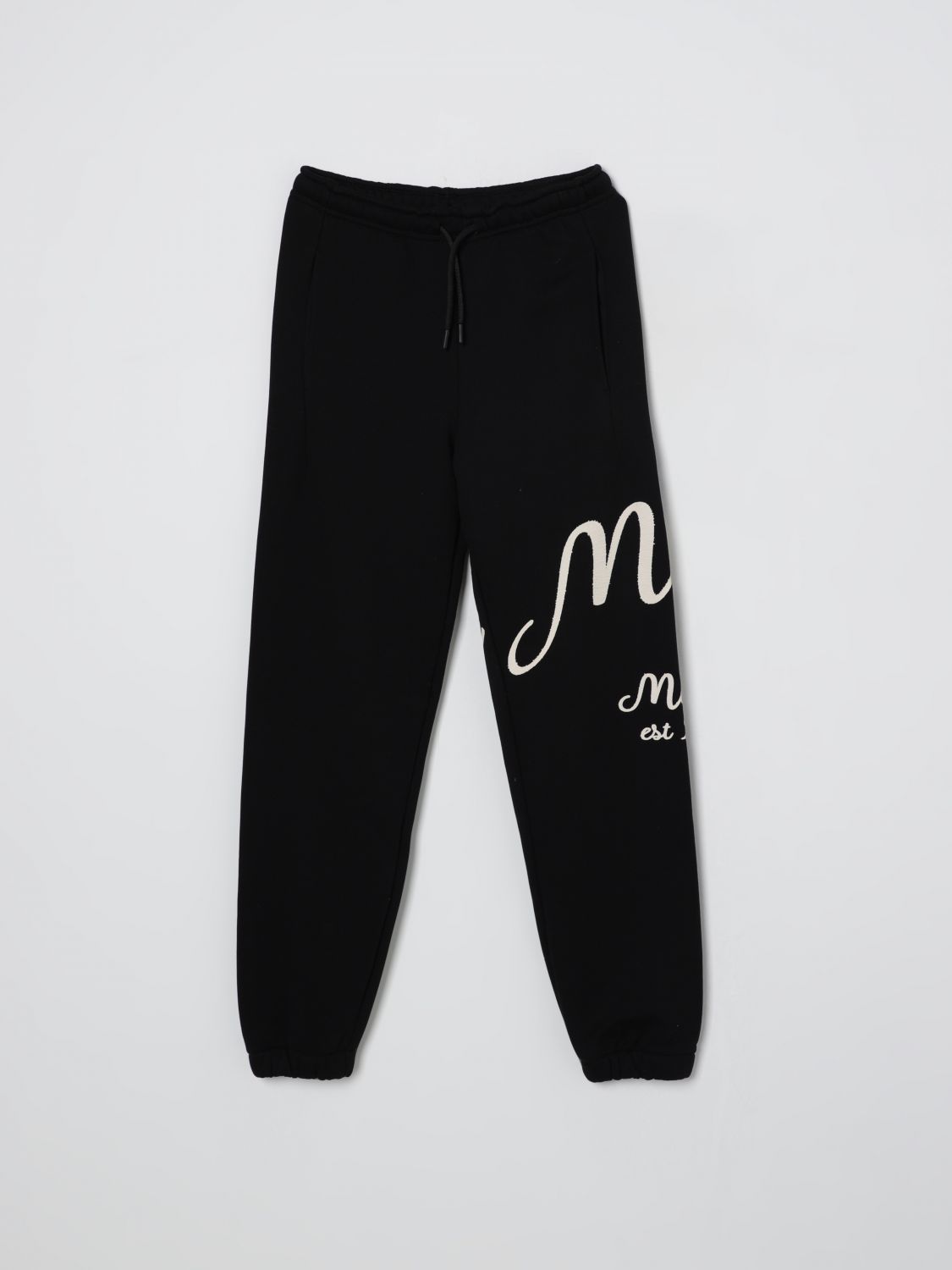Msgm Pants Kids Kids Color Black In Black
