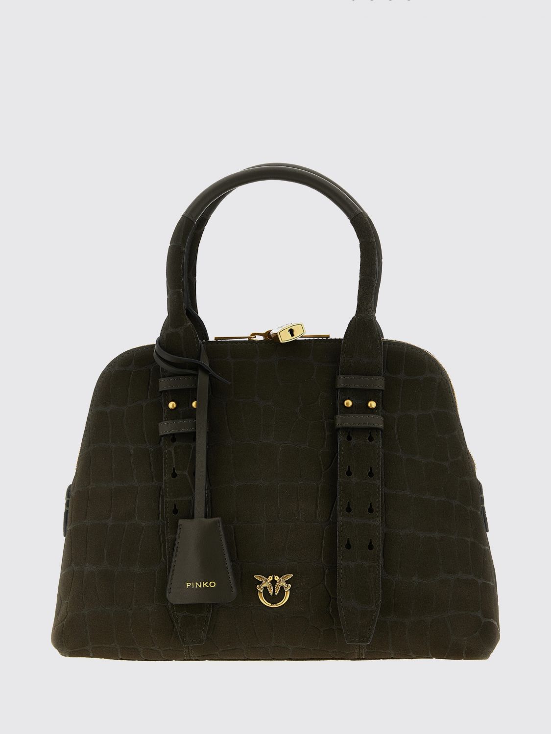 Pinko Escape Small Handbag In Green