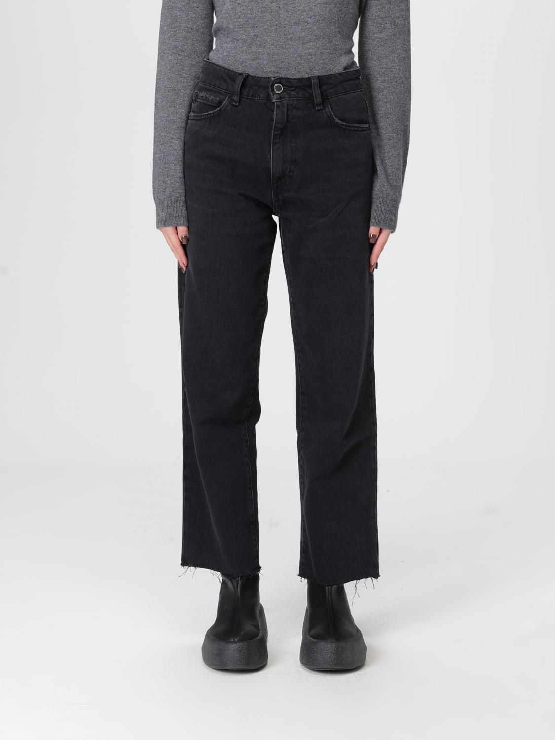 Icon Denim Los Angeles Jeans  Woman Color Grey In Multi