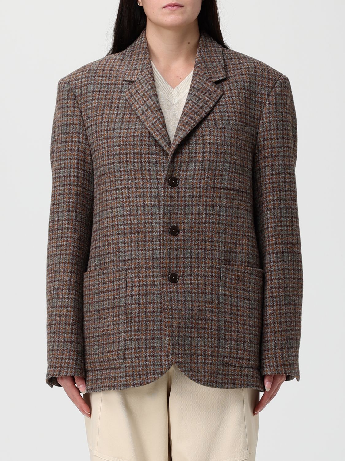 Barena Venezia Blazer Barena Woman Color Brown In Brown