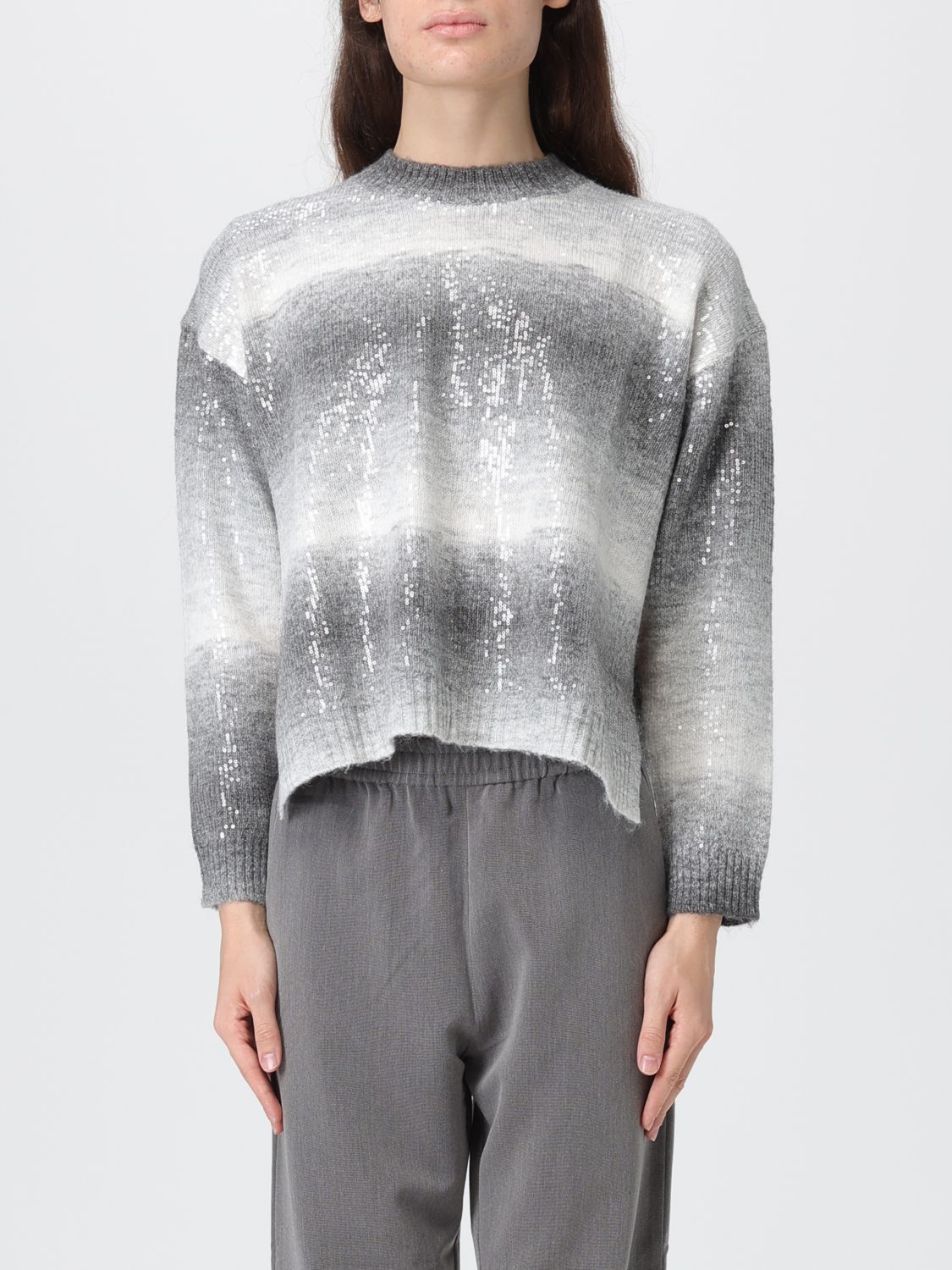 LIU JO Pullover Damen Farbe Grau