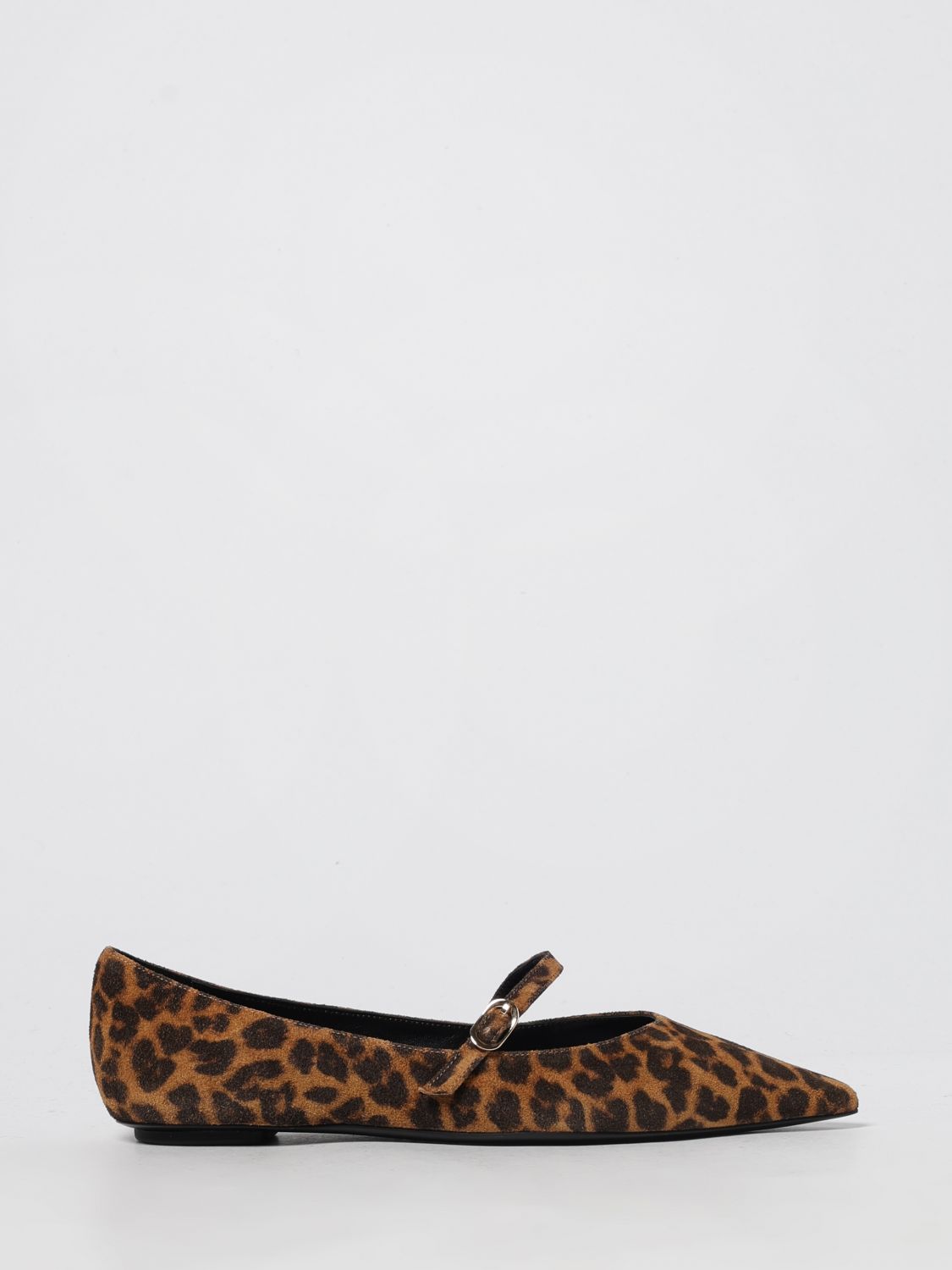 Stuart Weitzman Ballet Flat  Woman Color Brown In Multi