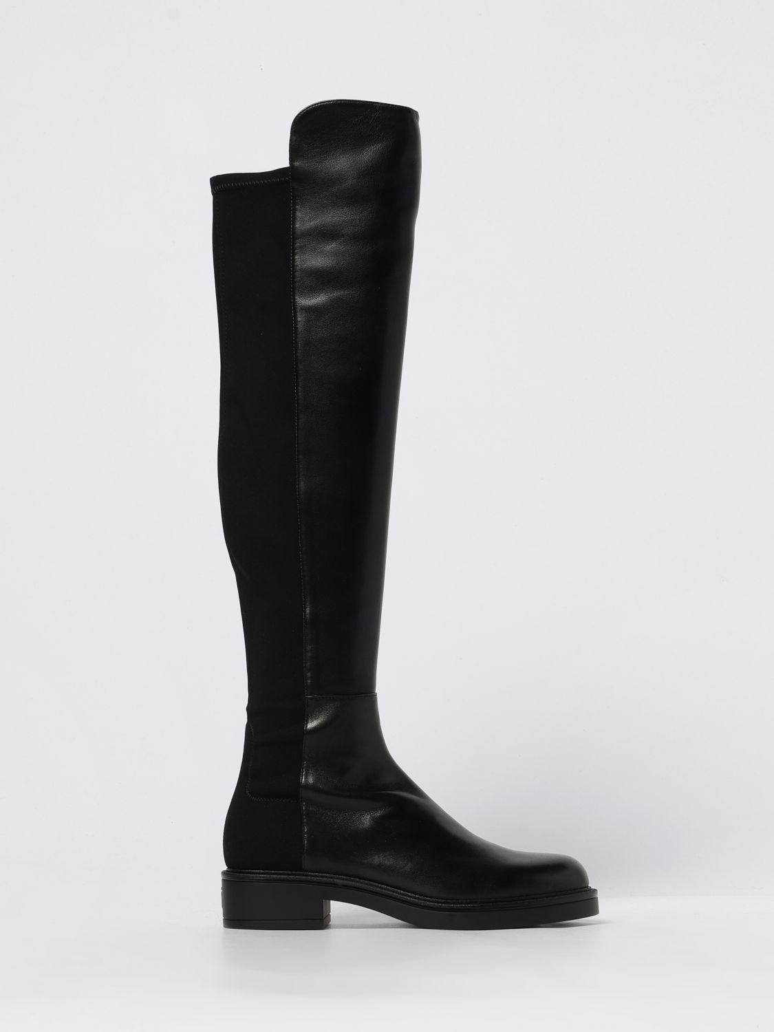 Stuart Weitzman Flat Ankle Boot  Woman Color Black In Multi